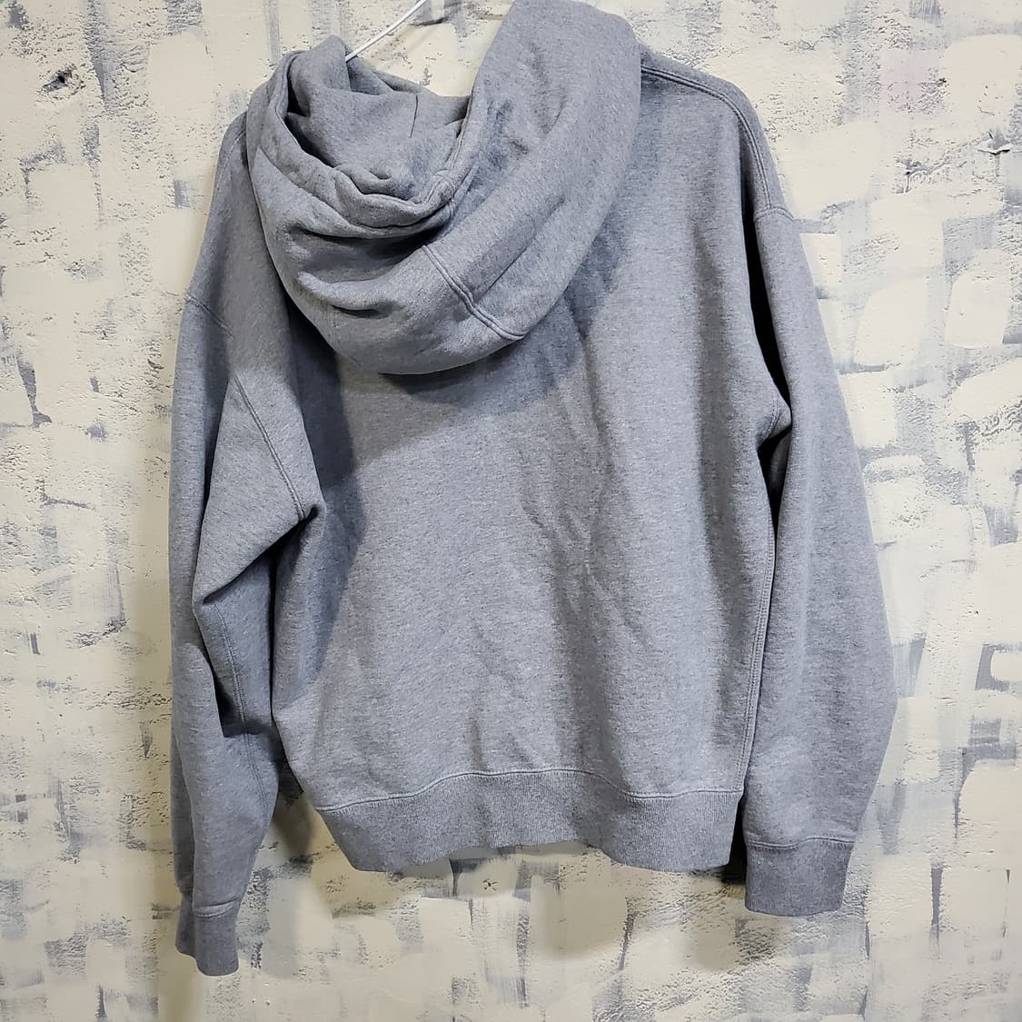 나이키 스우시 기모 회색 후드티  상품이미지2