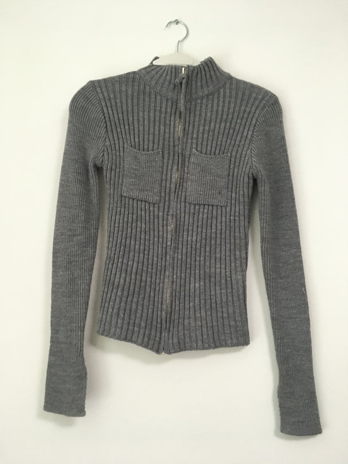 빈티지 니트 집업 상품이미지1