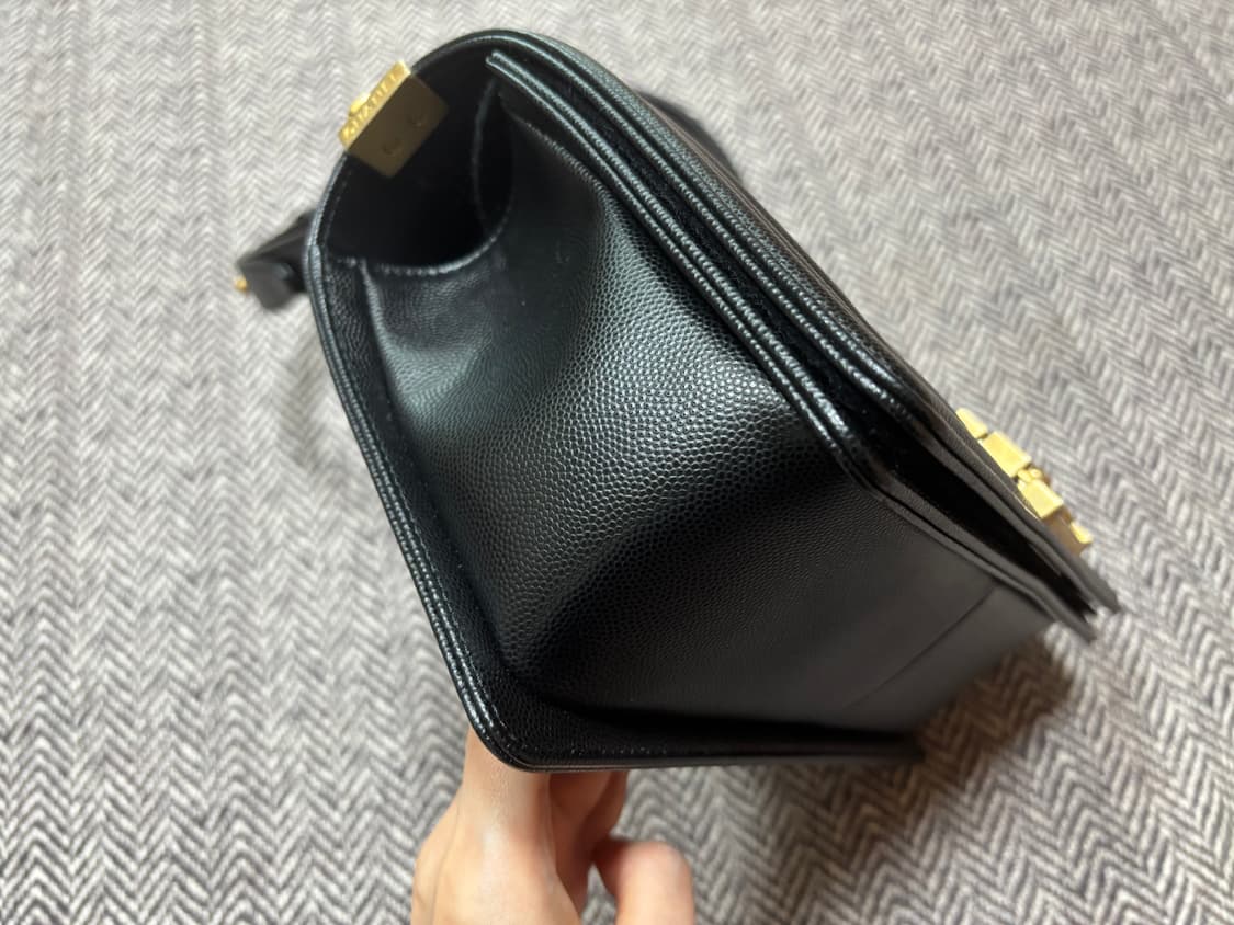 샤넬 보이백 캐비어 미디움 26번대 풀세트 상품이미지4