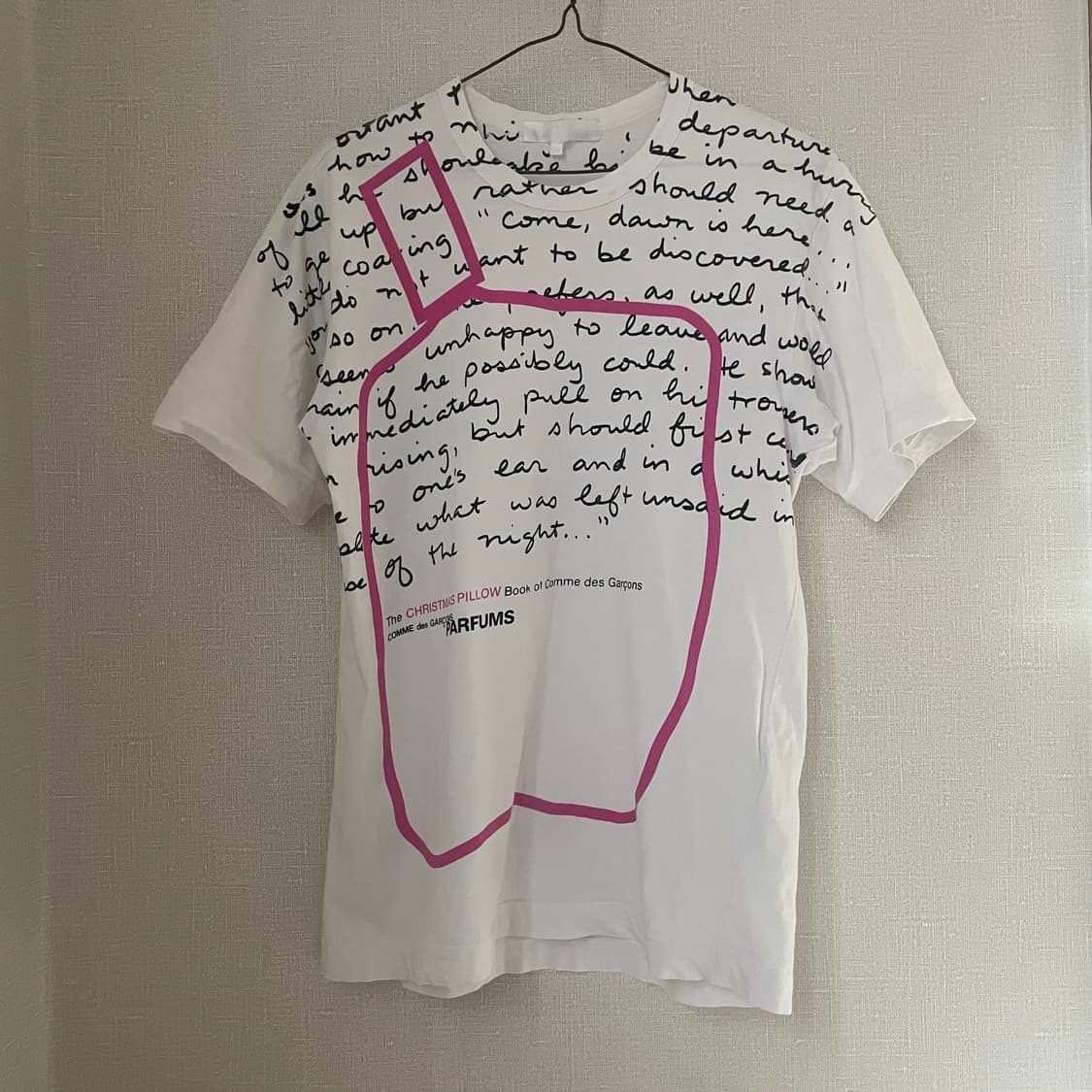 Comme des garcons parfums t shirt 상품이미지1