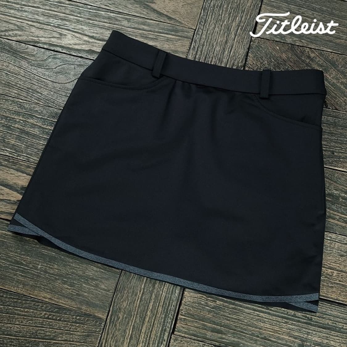 [타이틀리스트] 골프 미니스커트 블랙 M19044 상품이미지1