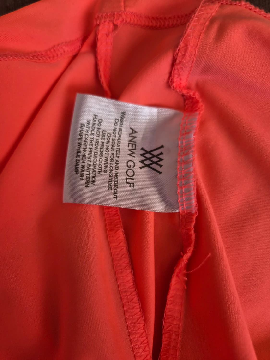 어뉴골프 여성 형광PK반팔카라티셔츠 L사이즈 상품이미지7