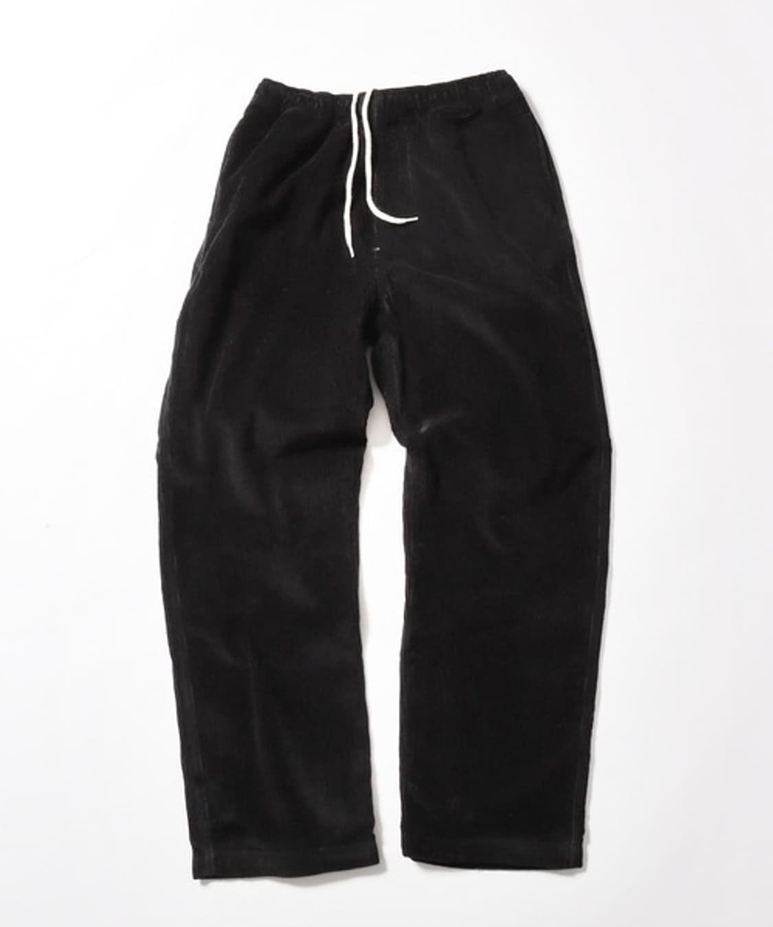 [L] 스투시 와이드 웨일 비치 코듀로이 팬츠 블랙 상품이미지1