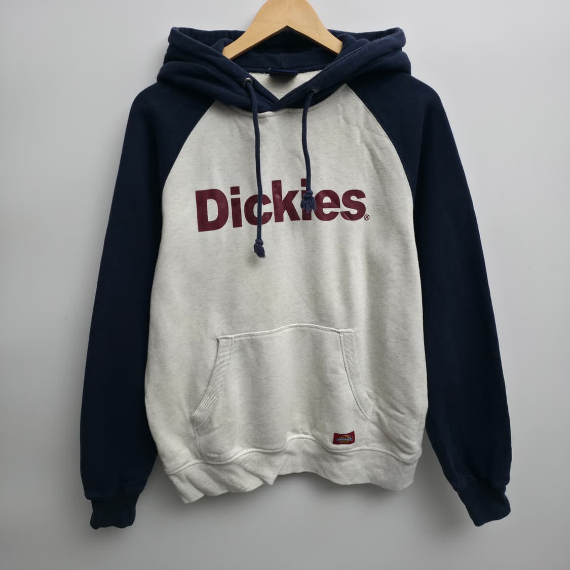 [M] 디키즈 래글런 후드티 상품이미지1