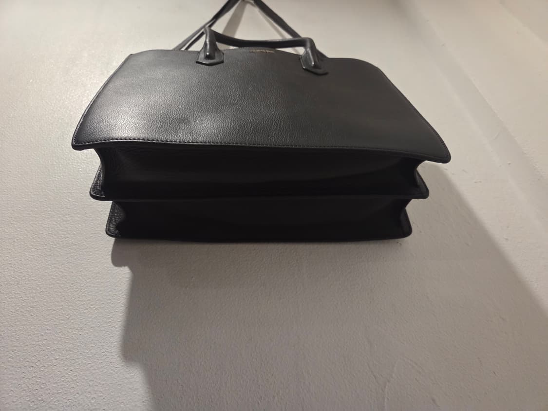 마시모두띠  블랙 소가죽 토트백  상품이미지5