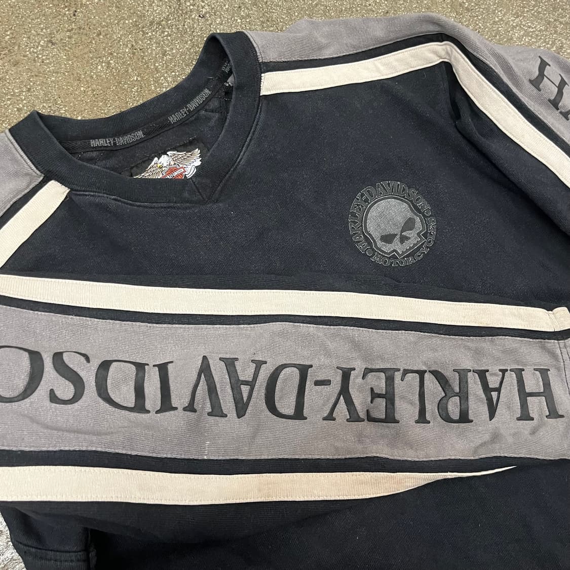 할리데이비슨 스컬 롱슬리브 (100-105) 상품이미지2