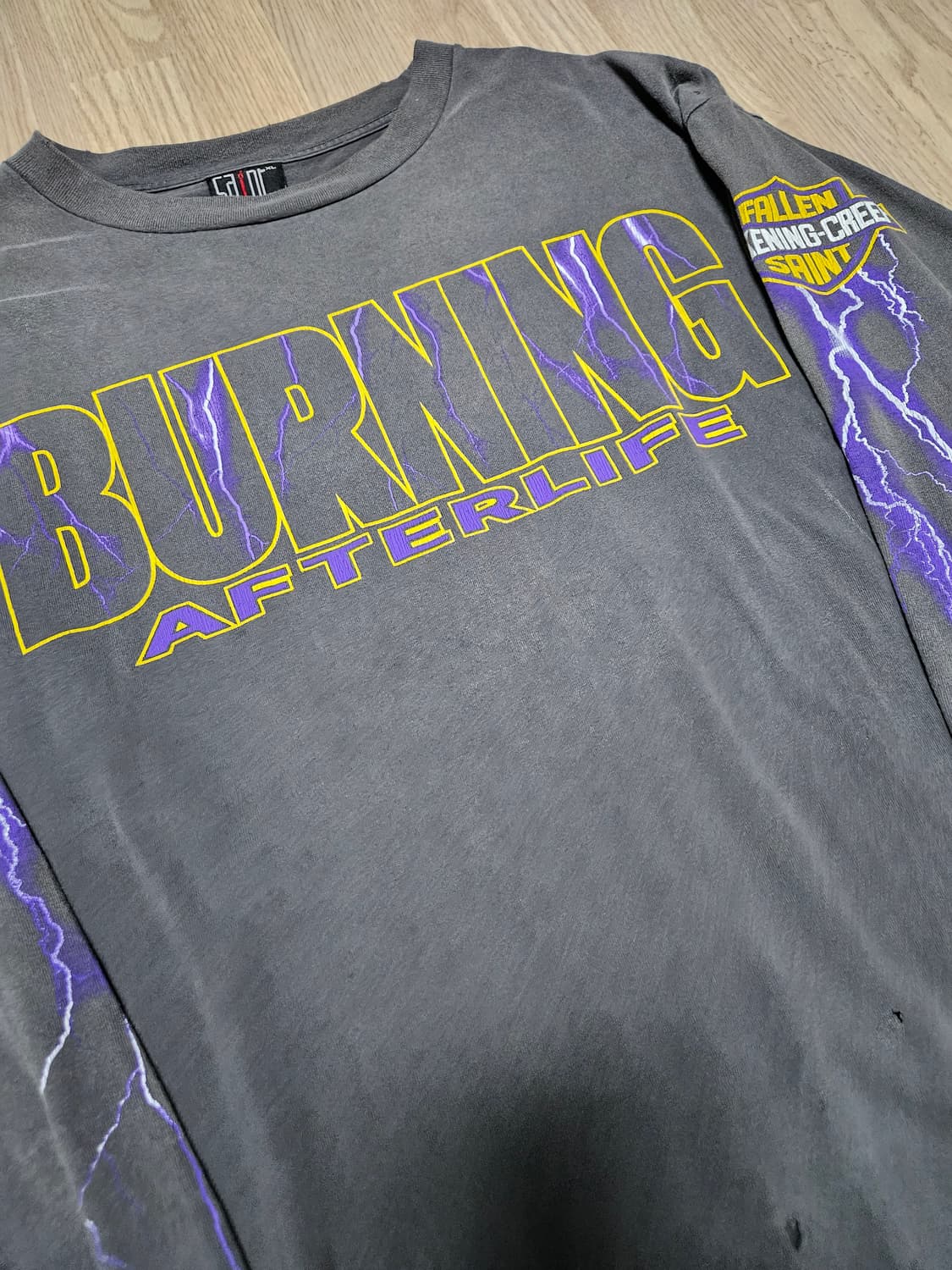 세인트미카엘 할리데이비슨 롱티셔츠 XL 상품이미지2