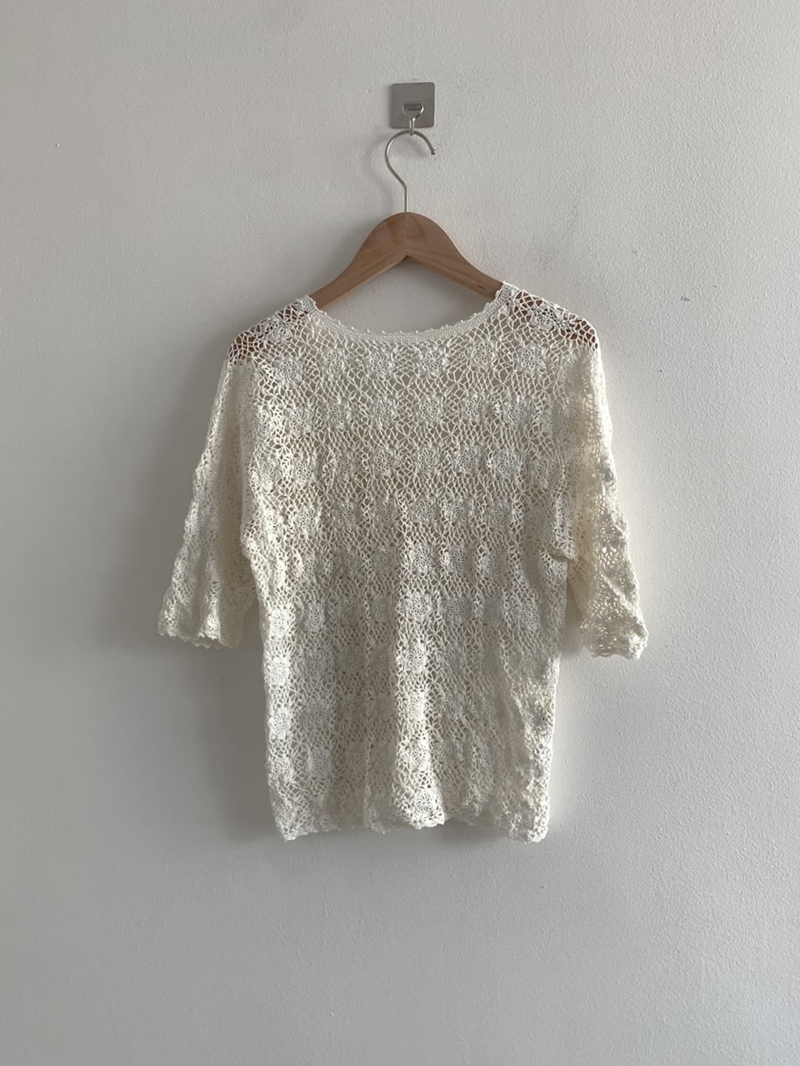 Flower Embroidery Knit Cardigan 상품이미지6