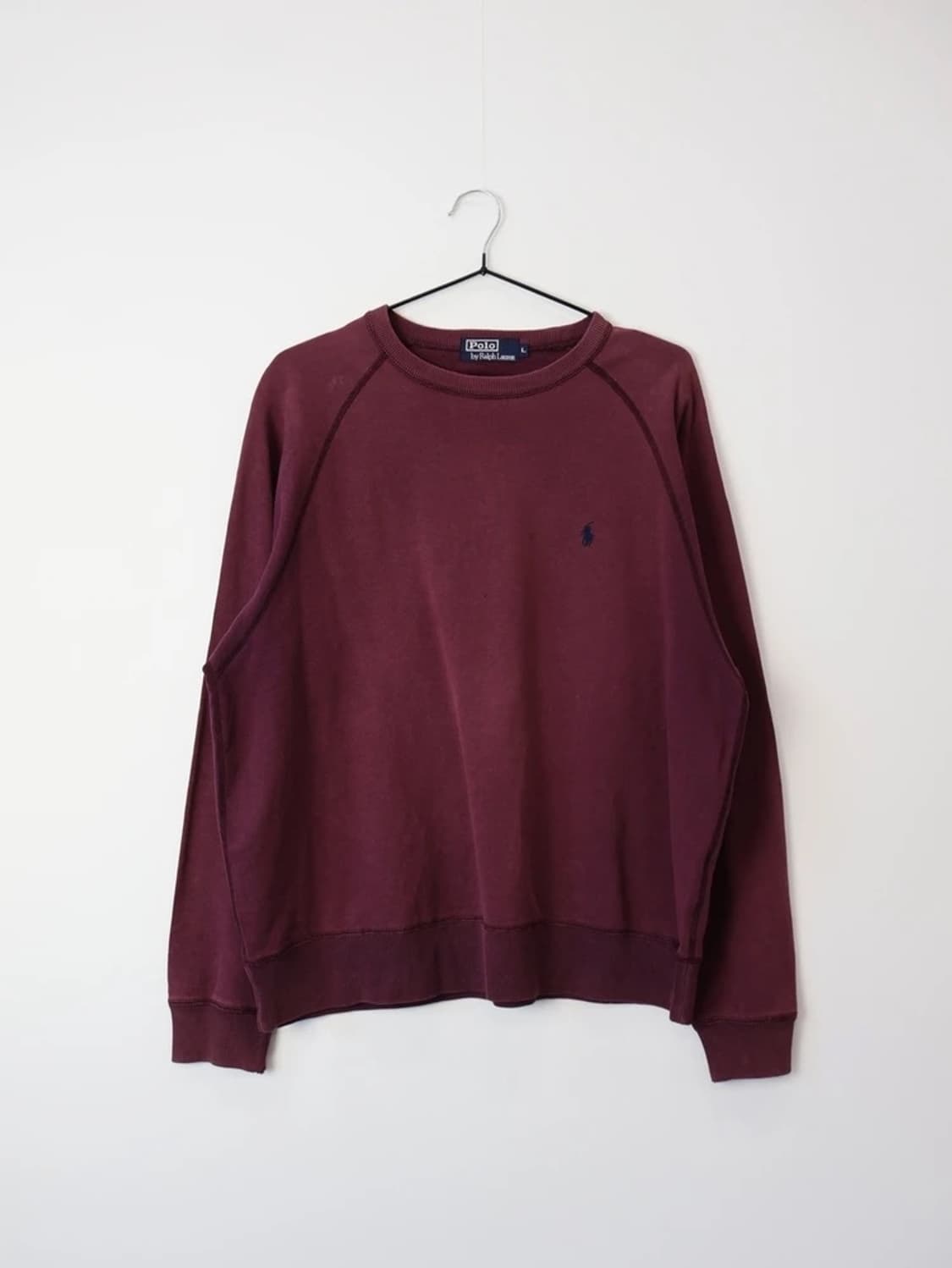 Polo Ralph Lauren Burgundy Crewneck 상품이미지3