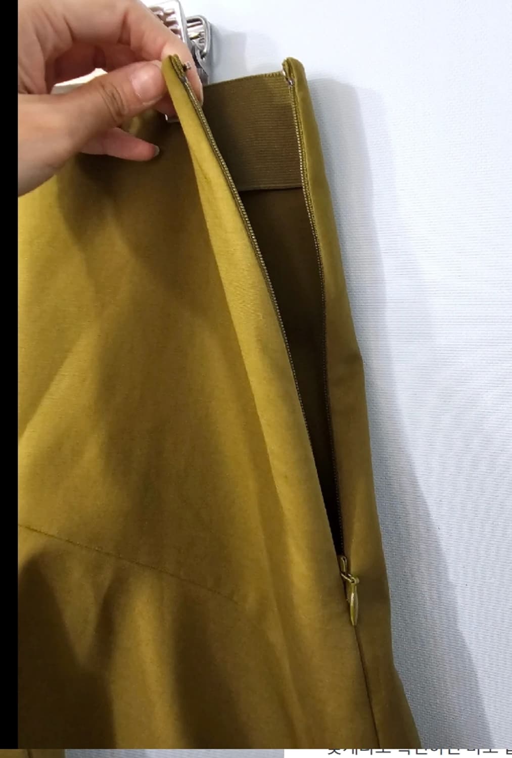 COS 코스 언발란스 스커트 올리브 ~29 상품이미지5