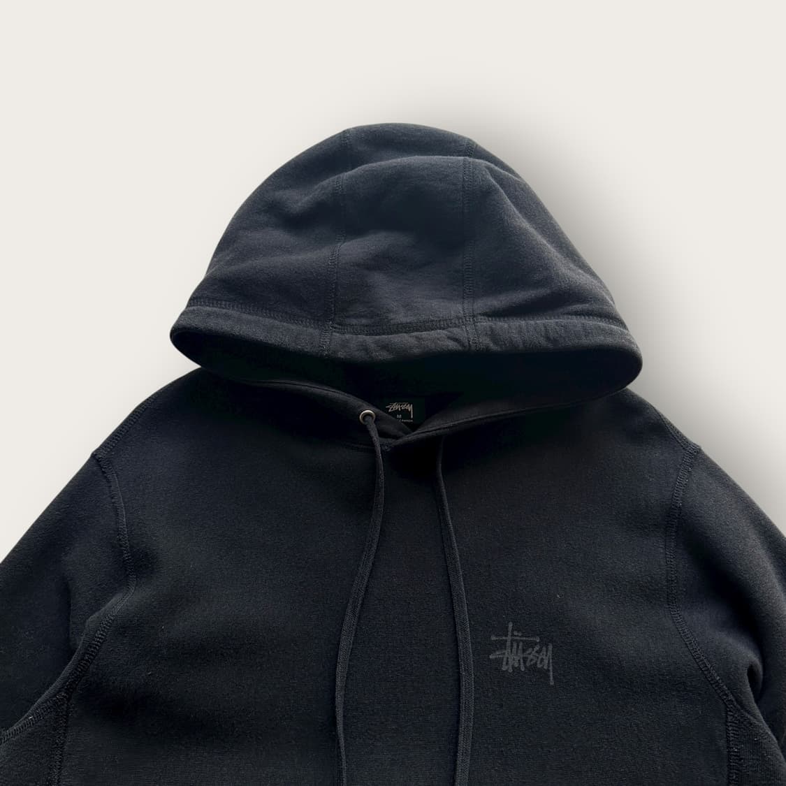 Stussy patta 스투시x파타 블랙 후드티 상품이미지3