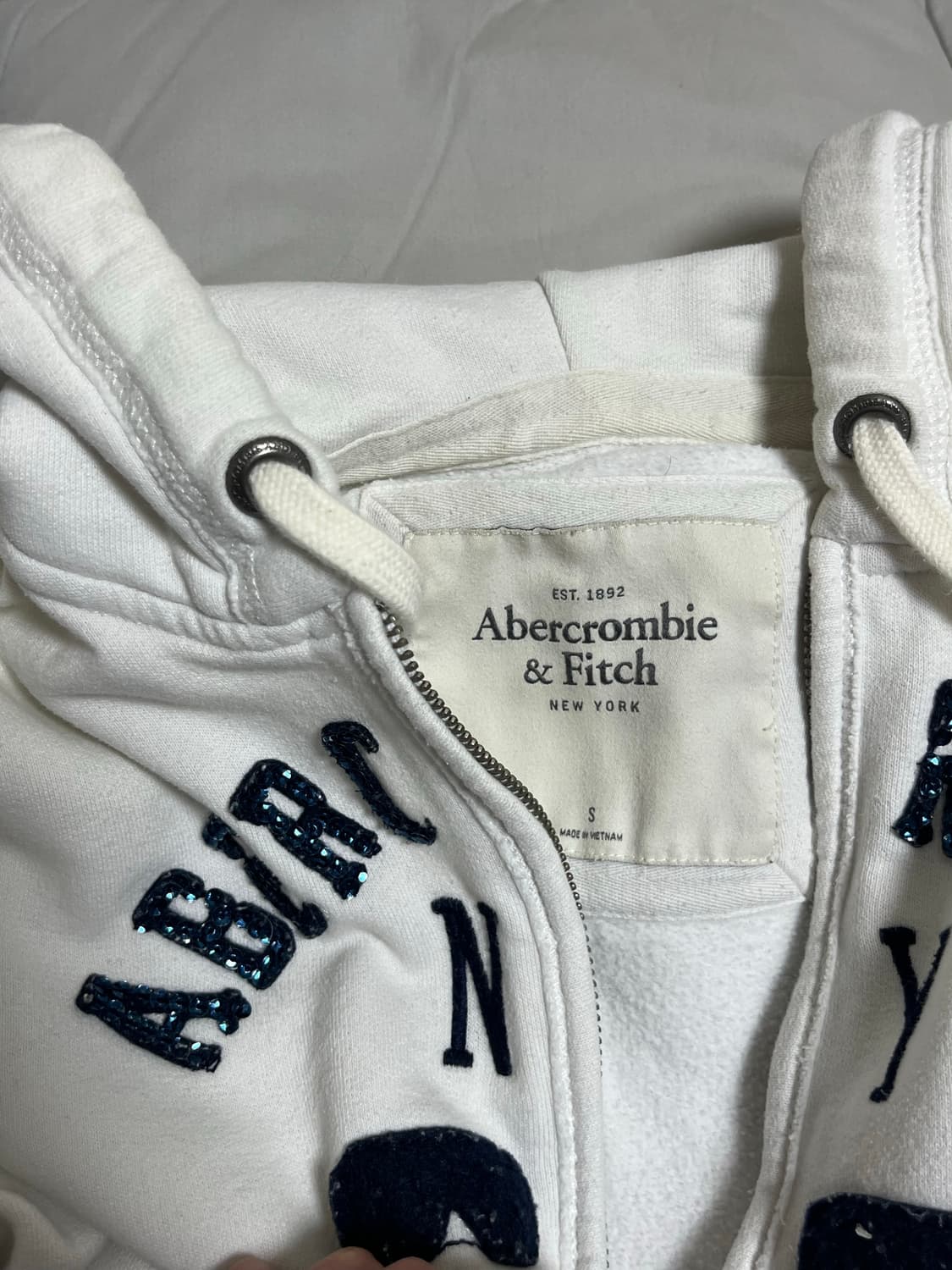 아베크롬비 여성 후드집업 S 상품이미지3