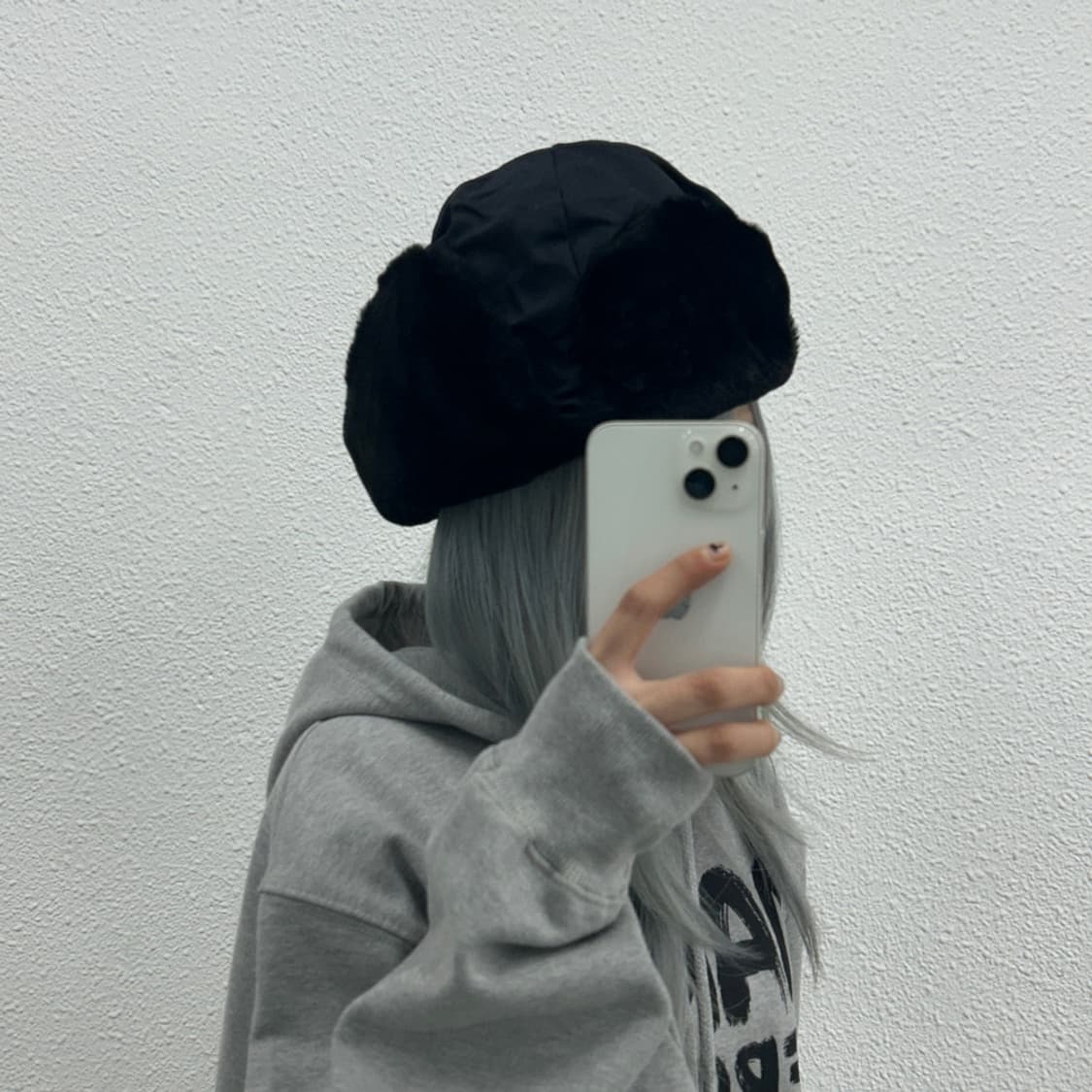 푸부 블랙 군밤모자 상품이미지1