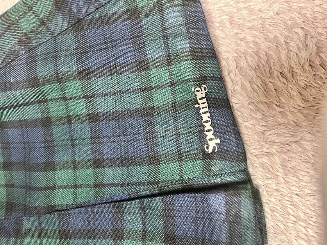 스푸닝(현 글로니) pin strip skirt 스트라이프 스커트 상품이미지3