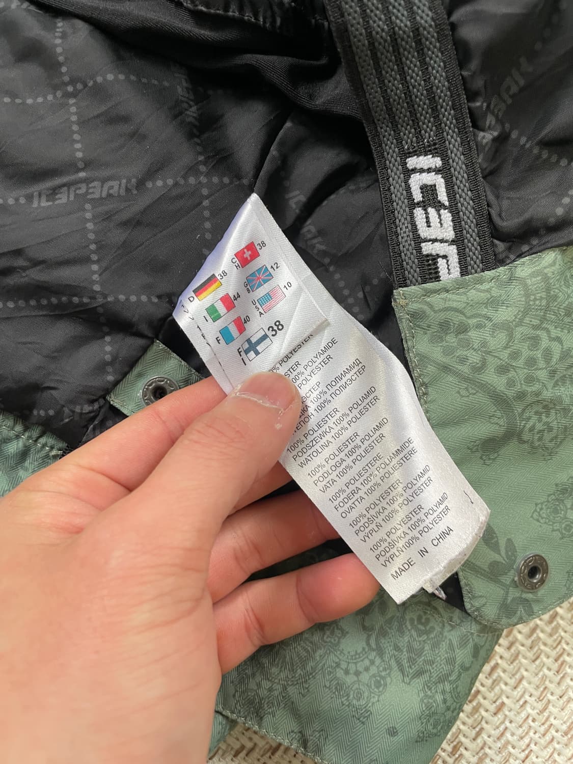 Icepeak 페이즐리 스키 자켓  J03514 상품이미지7