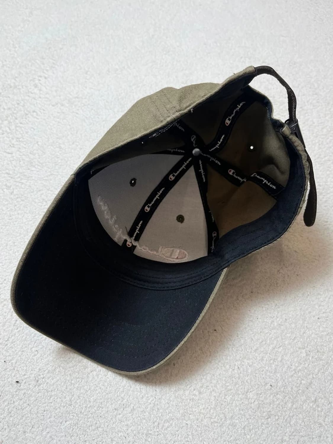 챔피온 자수로고 볼캡 Q1218  상품이미지5