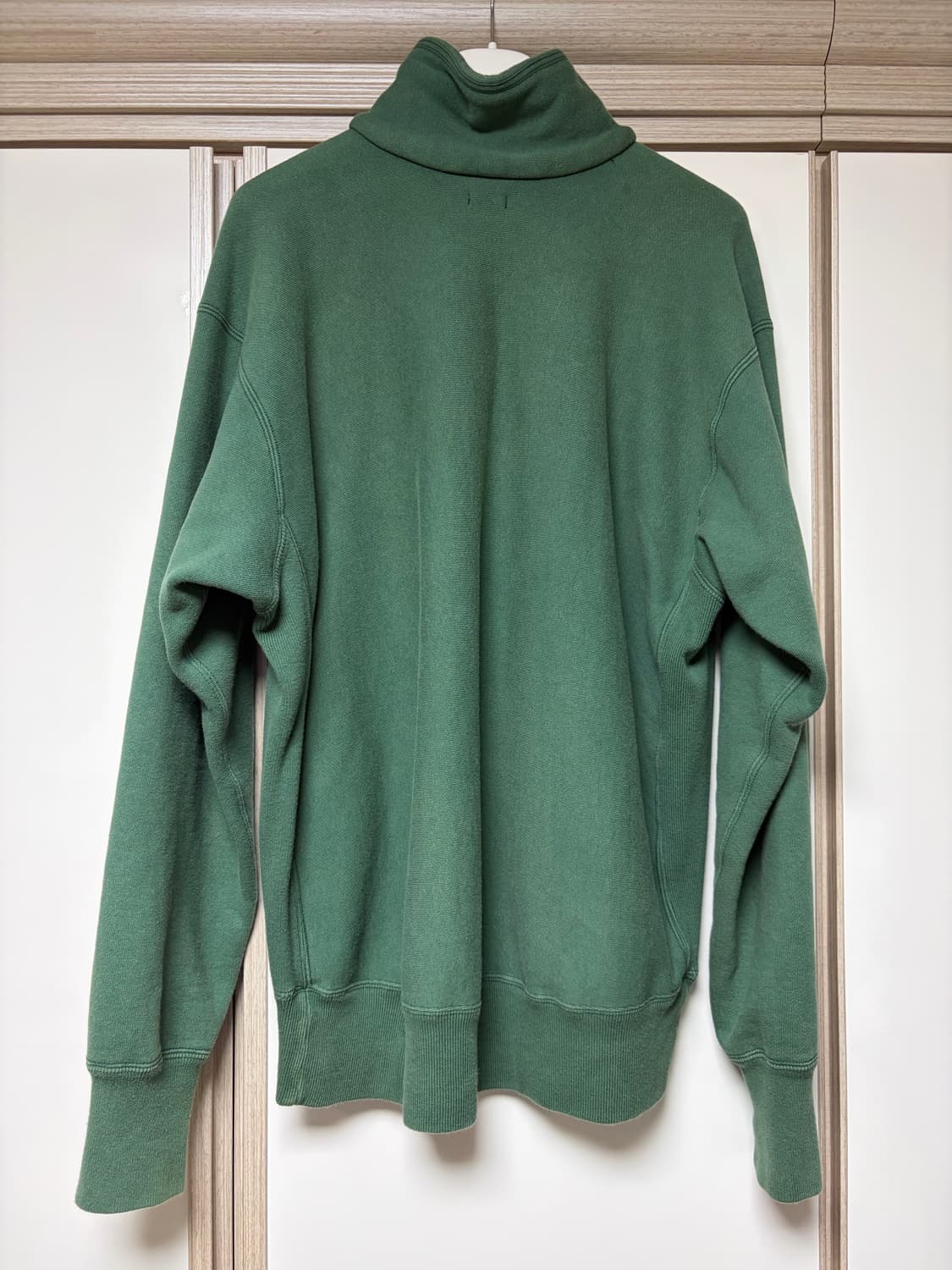 A.presse 아프레쎄 하프집업 스웻셔츠 그린 상품이미지2