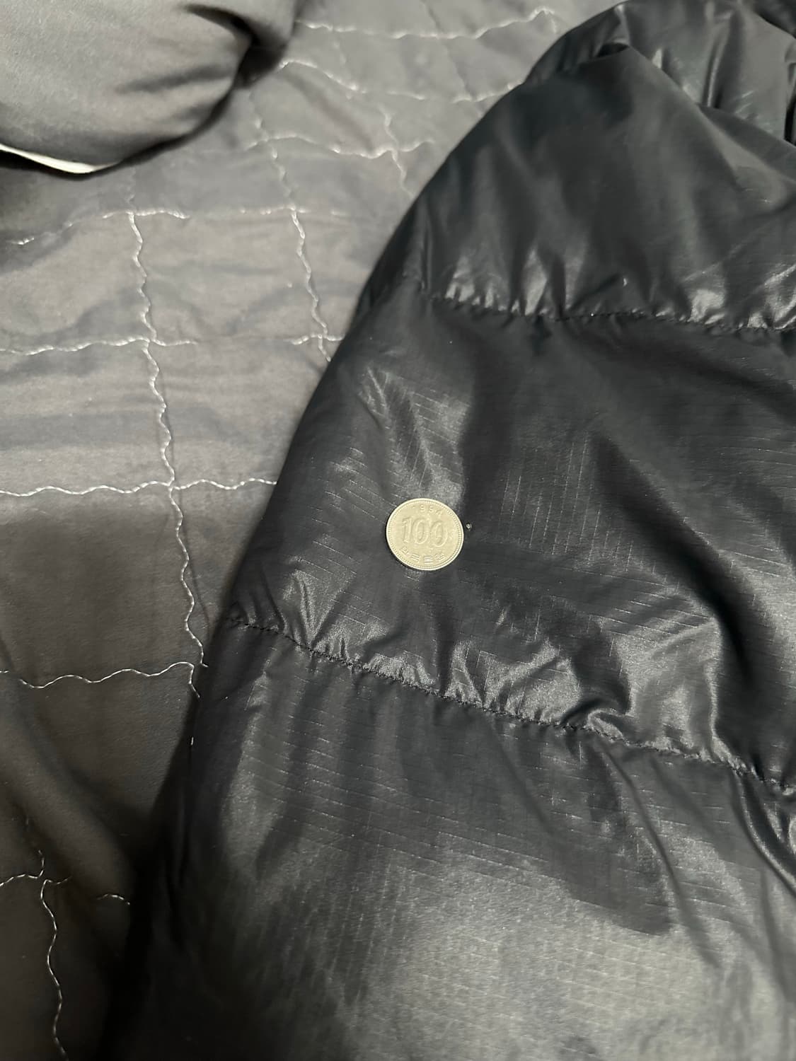 노스페이스 눕시 패딩 블랙 XXL 상품이미지9