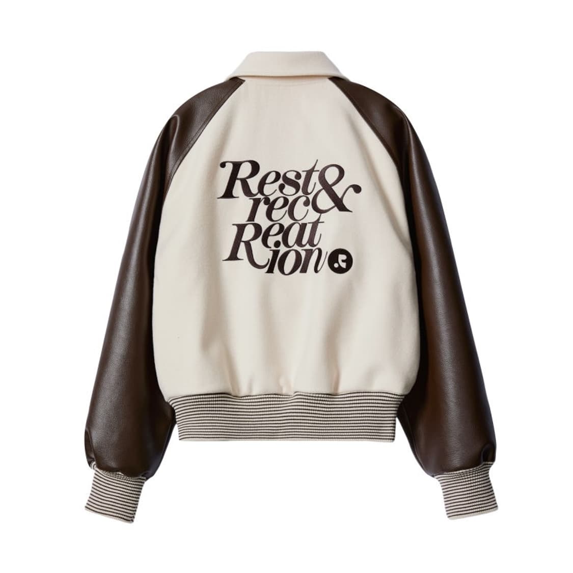 Rest & recreation RR LOGO WOOL BOMBER 상품이미지2