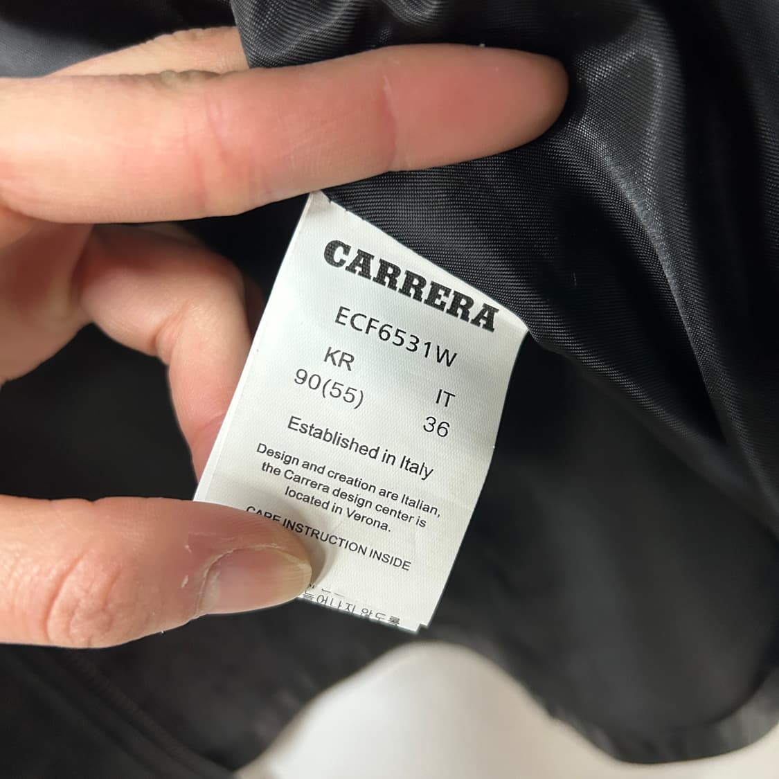 카레라 양가죽 싱글 라이더 자켓 상품이미지7