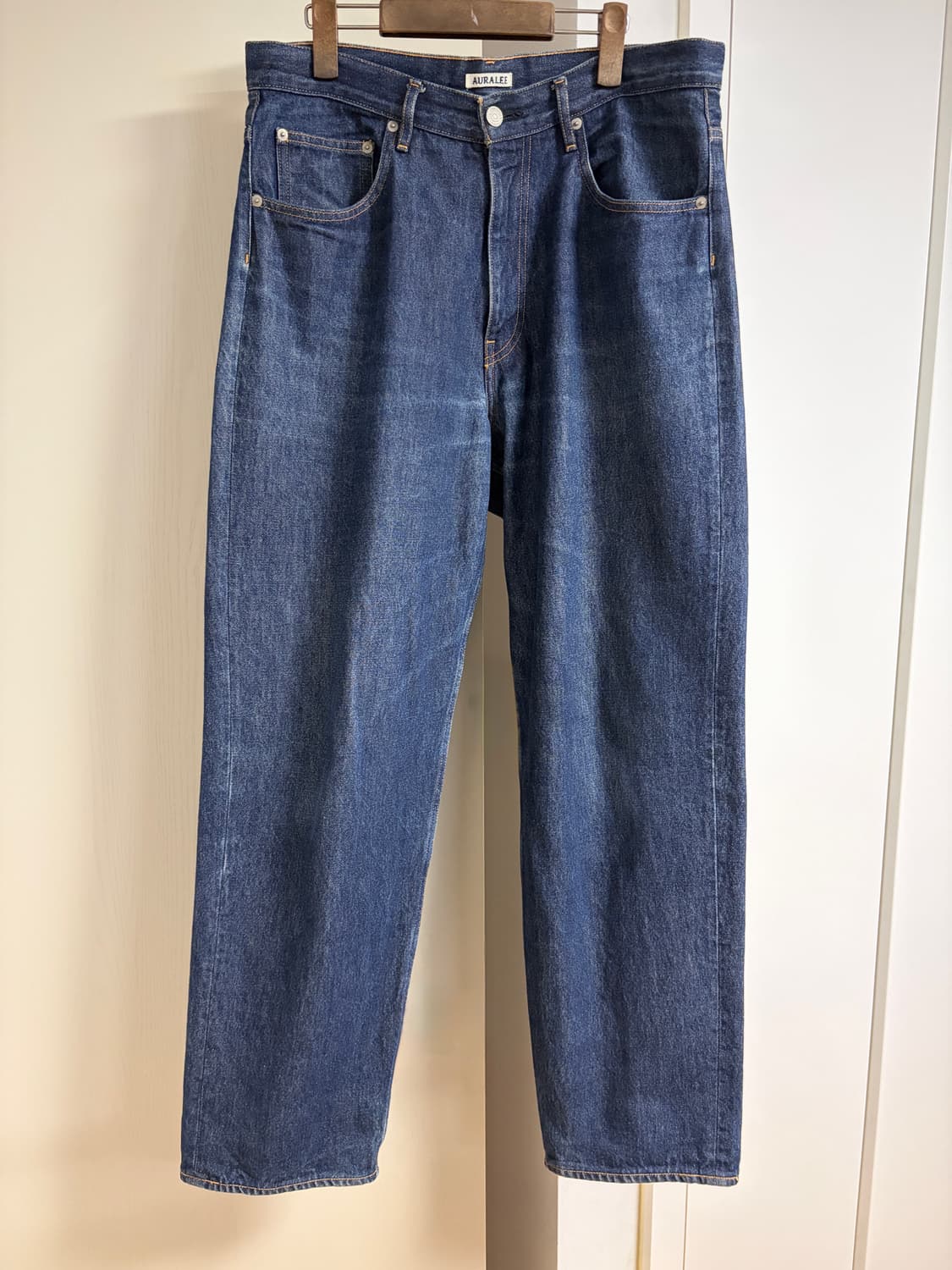 오라리 하드 트위스트 와이드 데님 상품이미지2