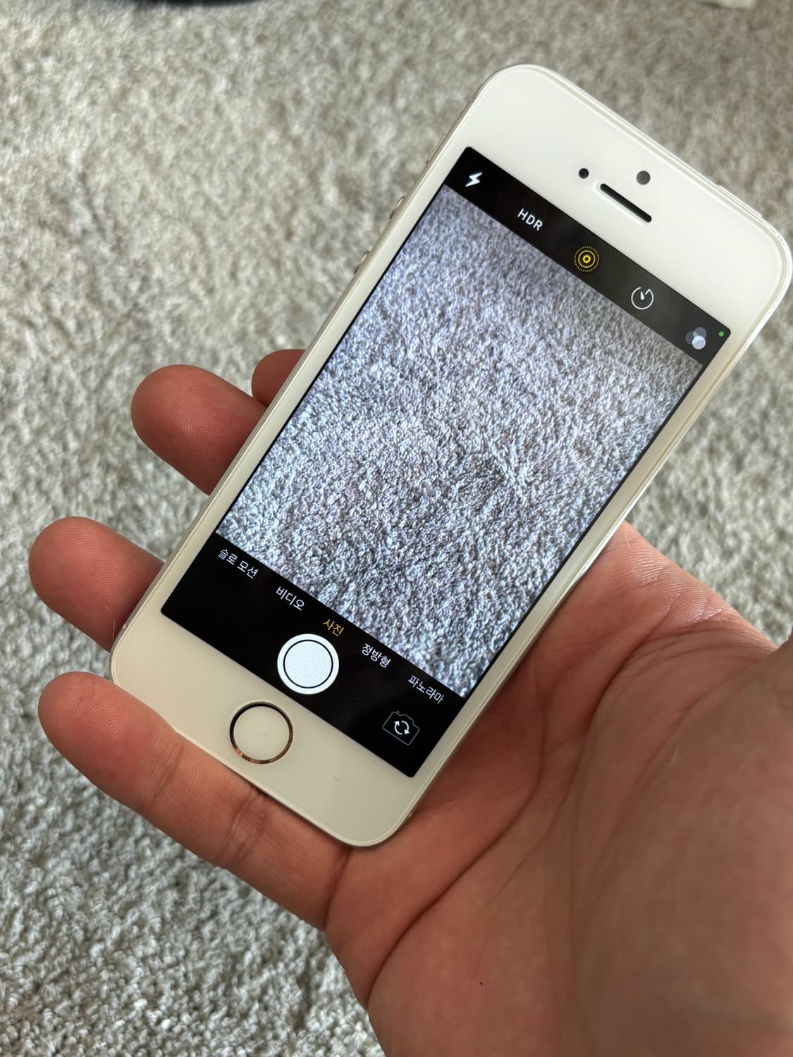 Apple iphone SE1 silver 64gb 상품이미지3