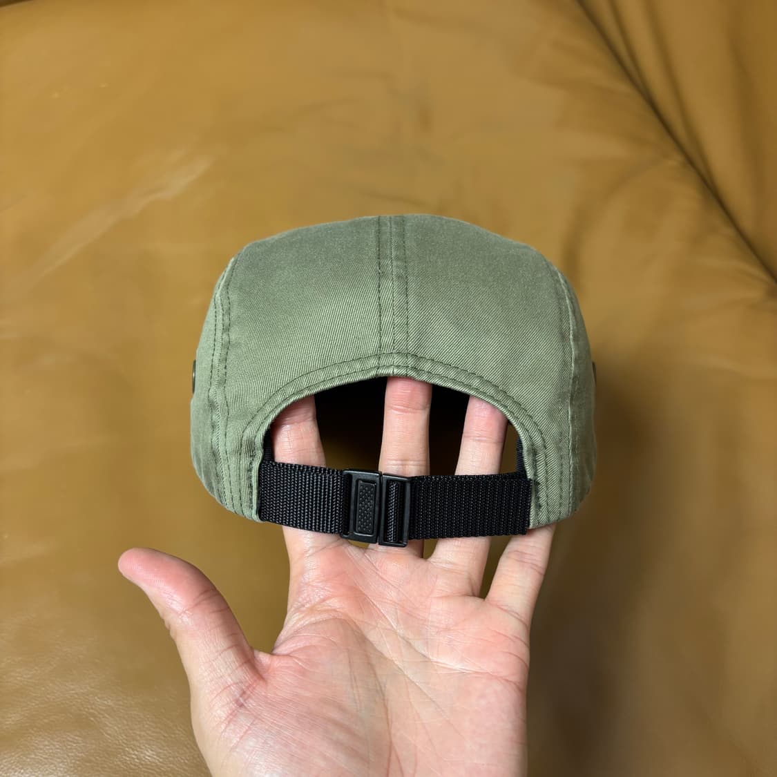 Supreme 슈프림 밀리터리 워시드 카키 캠프캡 모자 (Khaki) 상품이미지7