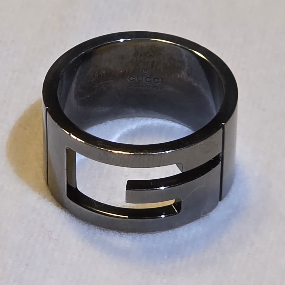 구찌 브랜디드 G 컷아웃 실버 925반지 20호 상품이미지3