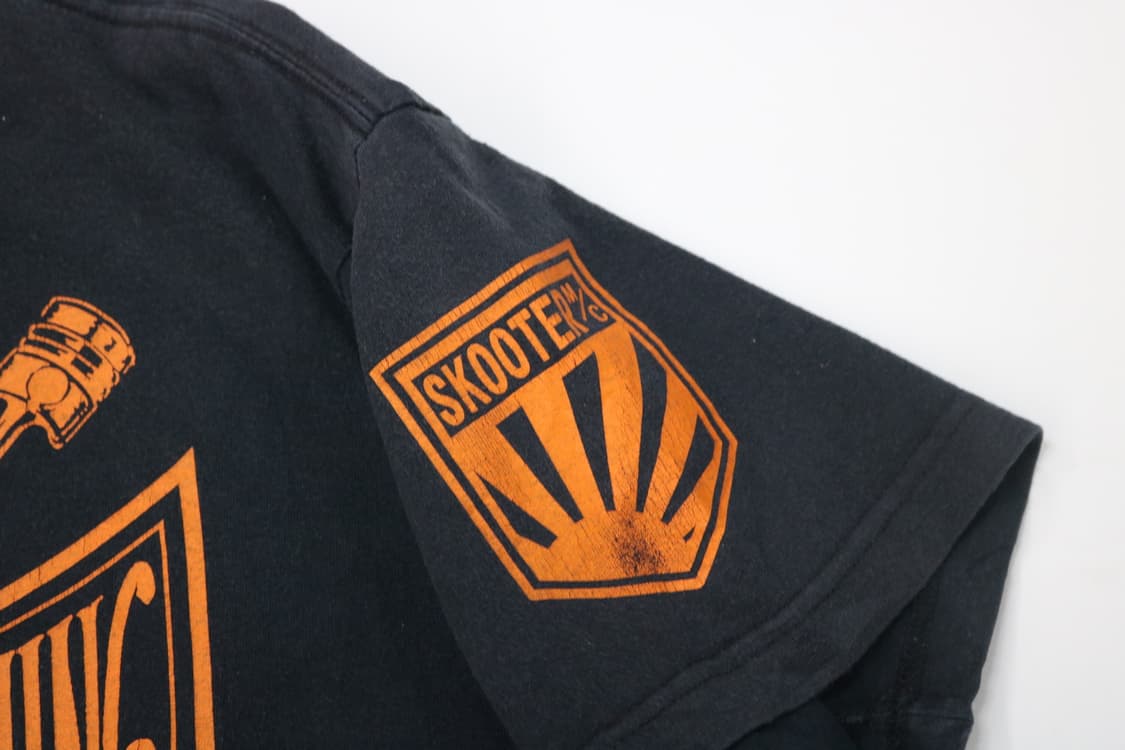 MFSB by FARMERS CO 빈티지 아이언 크로스 모터사이클 티셔츠 상품이미지4