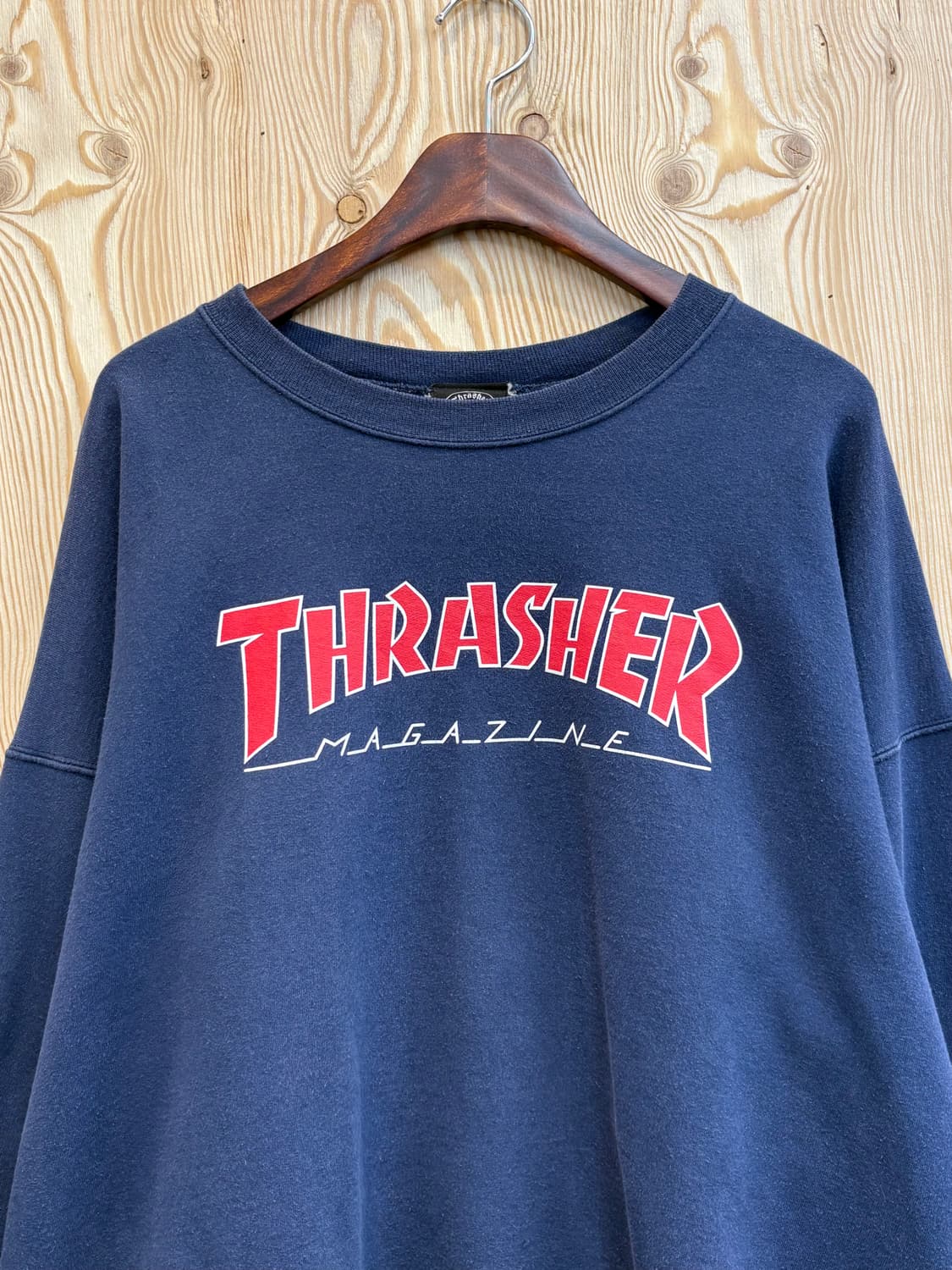 트레셔 빅로고 맨투맨 상품이미지2