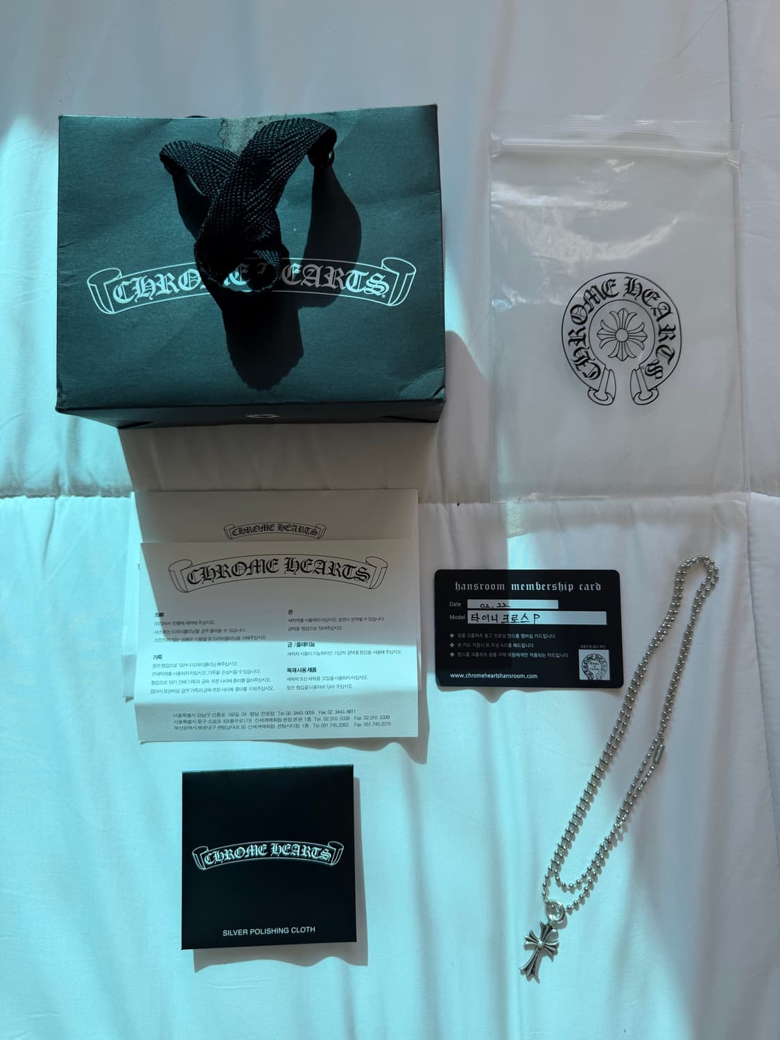 크롬하츠 타이니크로스 펜던트 목걸이 상품이미지1