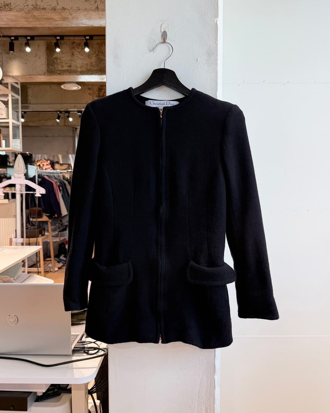 크리스찬 디올 부티크 블랙 울 자켓  상품이미지2