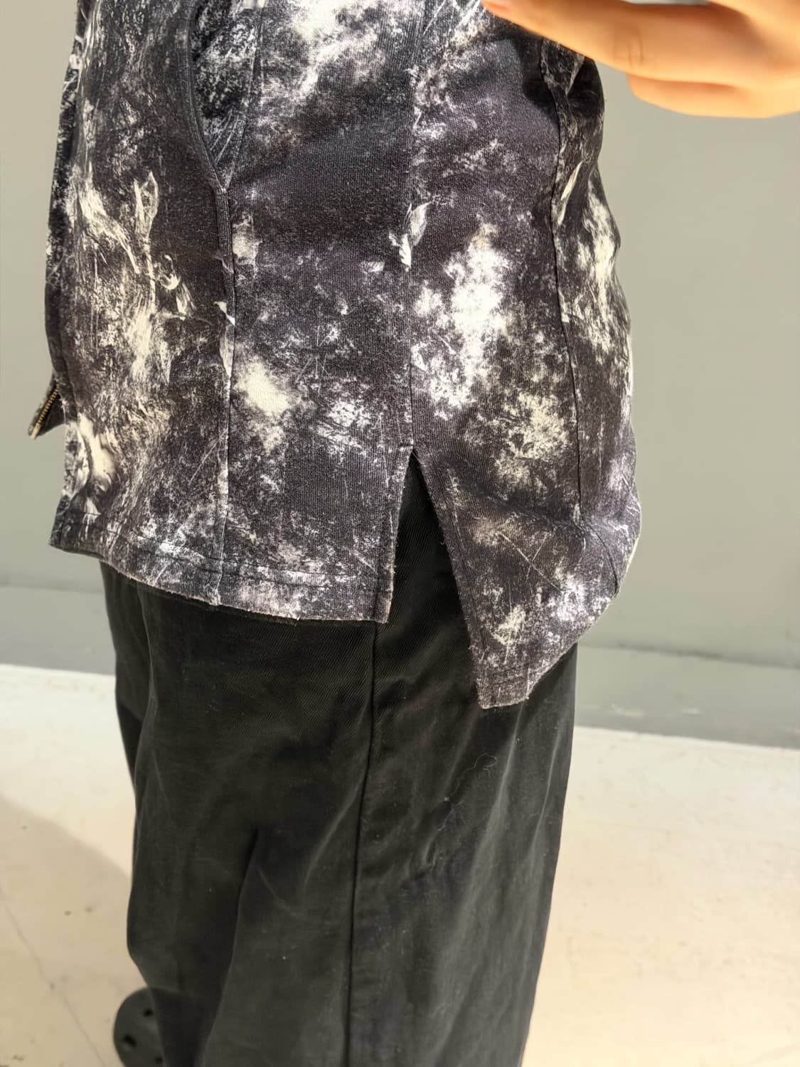 FUGA smoking pattern hood zip-up 상품이미지5
