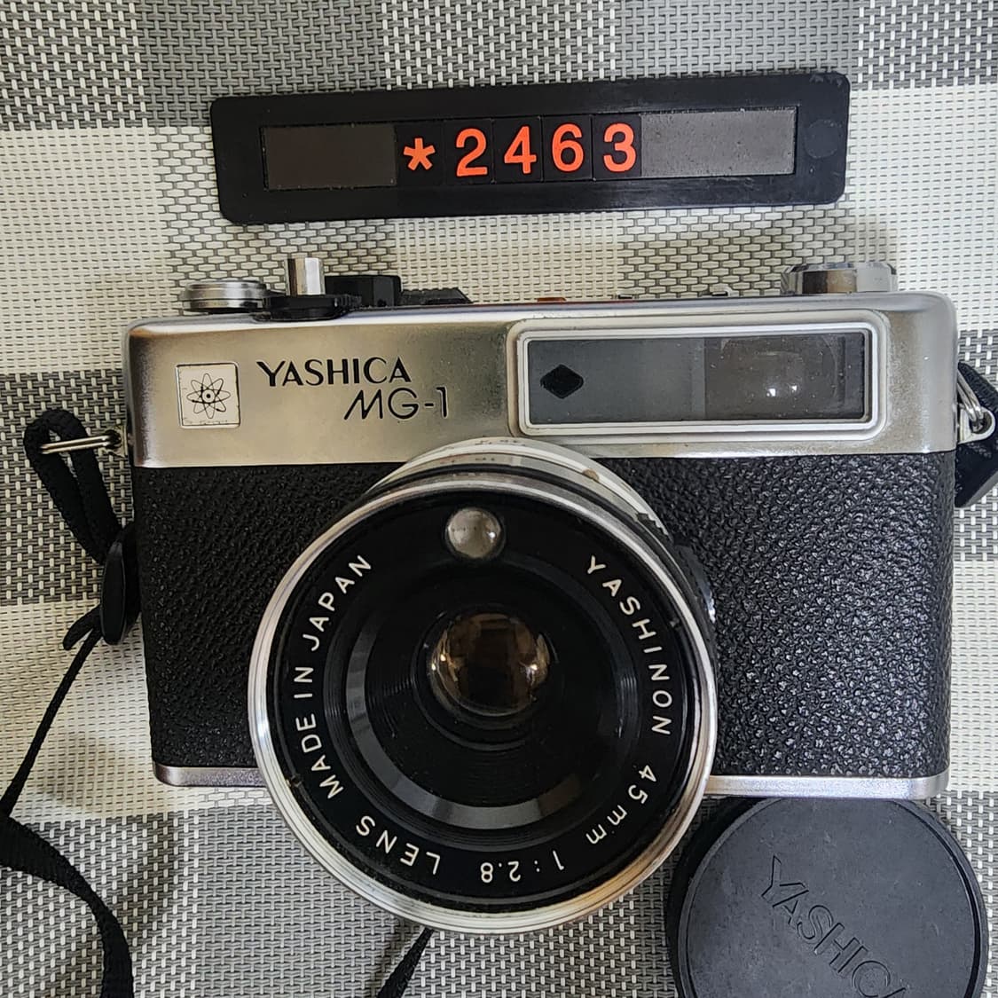 야시카 MG-1 필름카메라 실버바디 상품이미지1