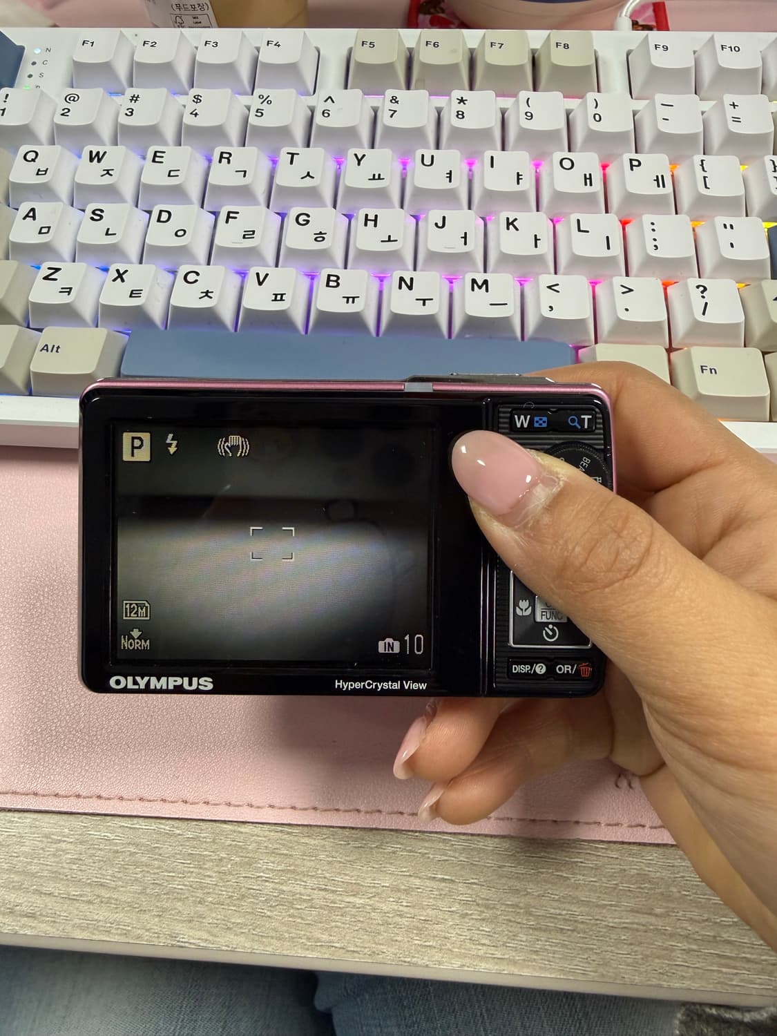 올림푸스 mju 7010 핑크 상품이미지1