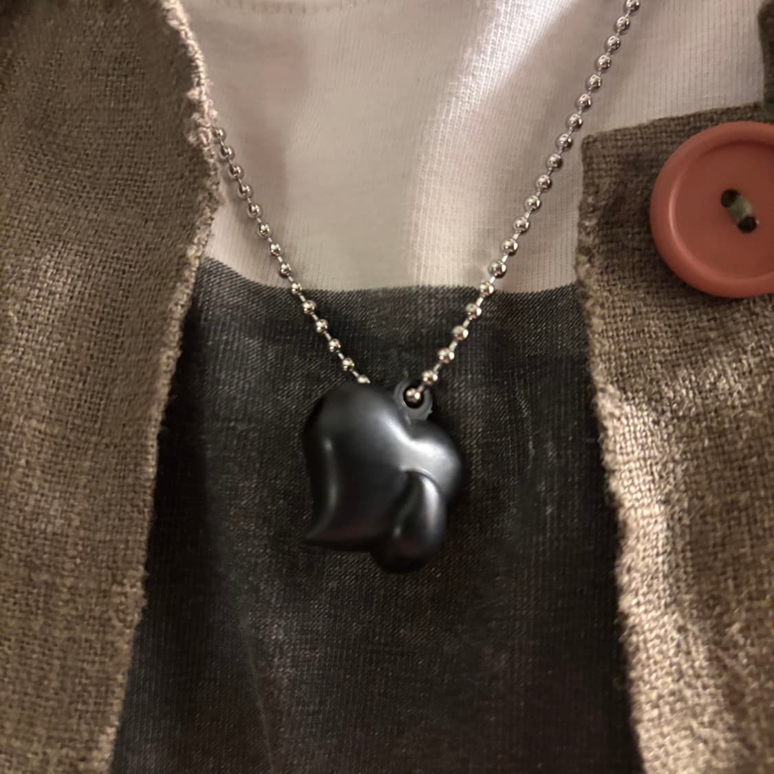 넘버나인 애플, 하트 목걸이 상품이미지7