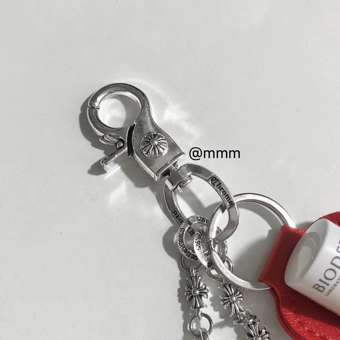 [Unisex❤️] 립밤 가죽 케이스 키링 열쇠고리 상품이미지4
