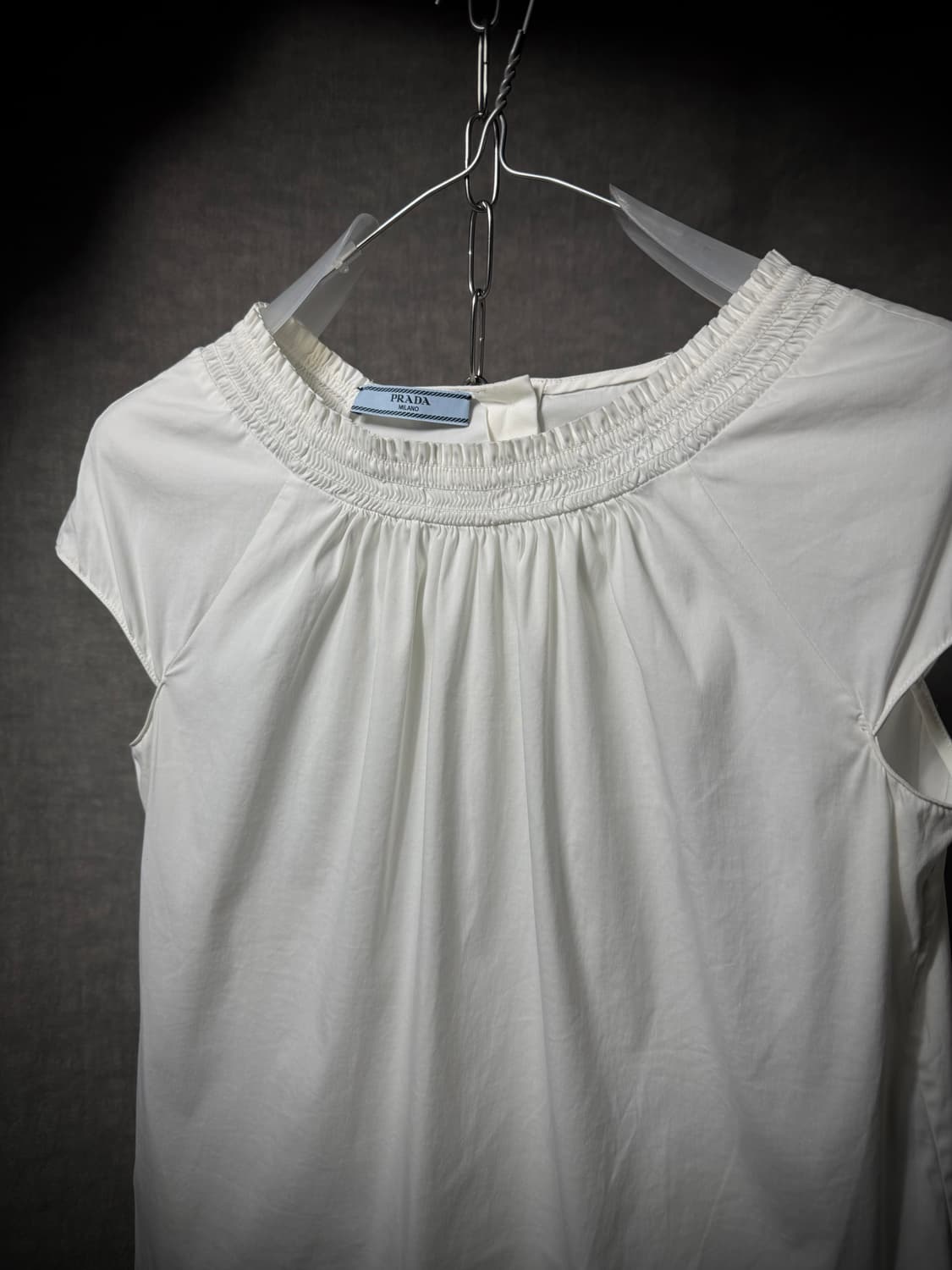 Prada 15SS Shirred Back Button Blouse   상품이미지3