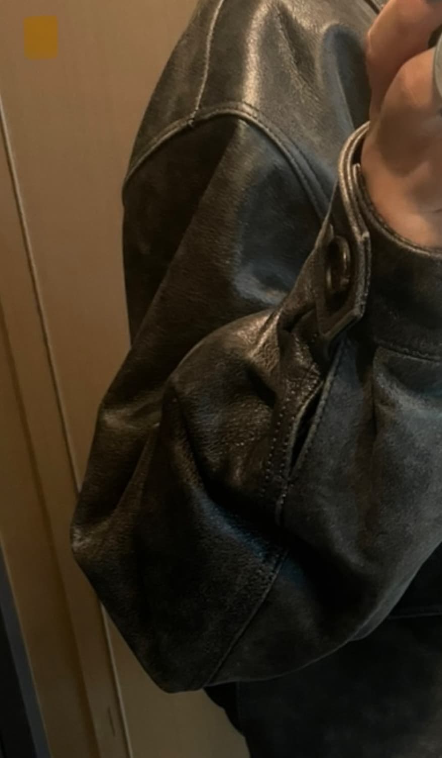 더바넷 A-2 레더 블랙 상품이미지5