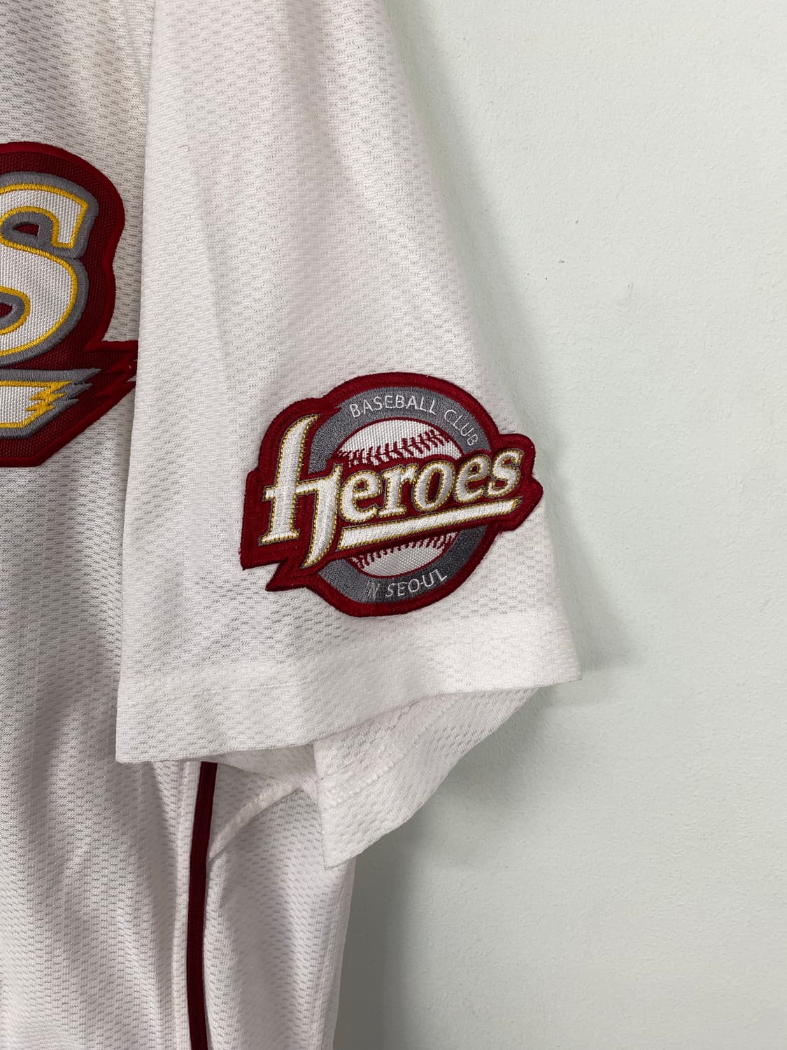 넥센 히어로즈 헤드 지급용 유니폼 문성현 상품이미지3