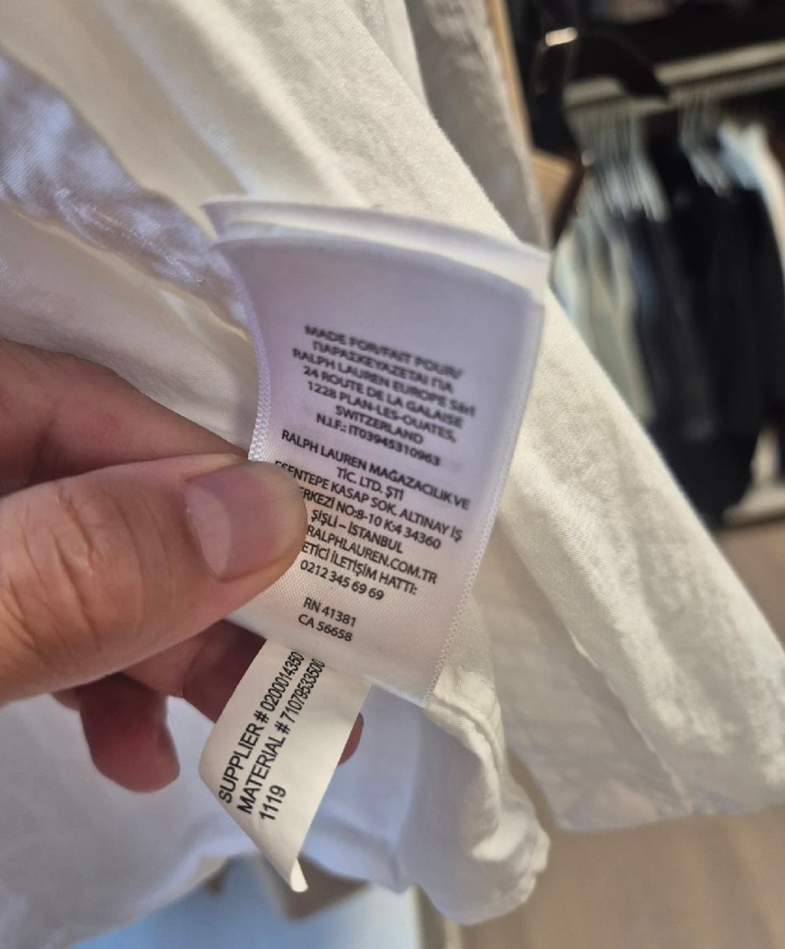 폴로 랄프로렌 가먼트다이 옥스포드 셔츠 M(100사이즈) 멀티포니 상품이미지5