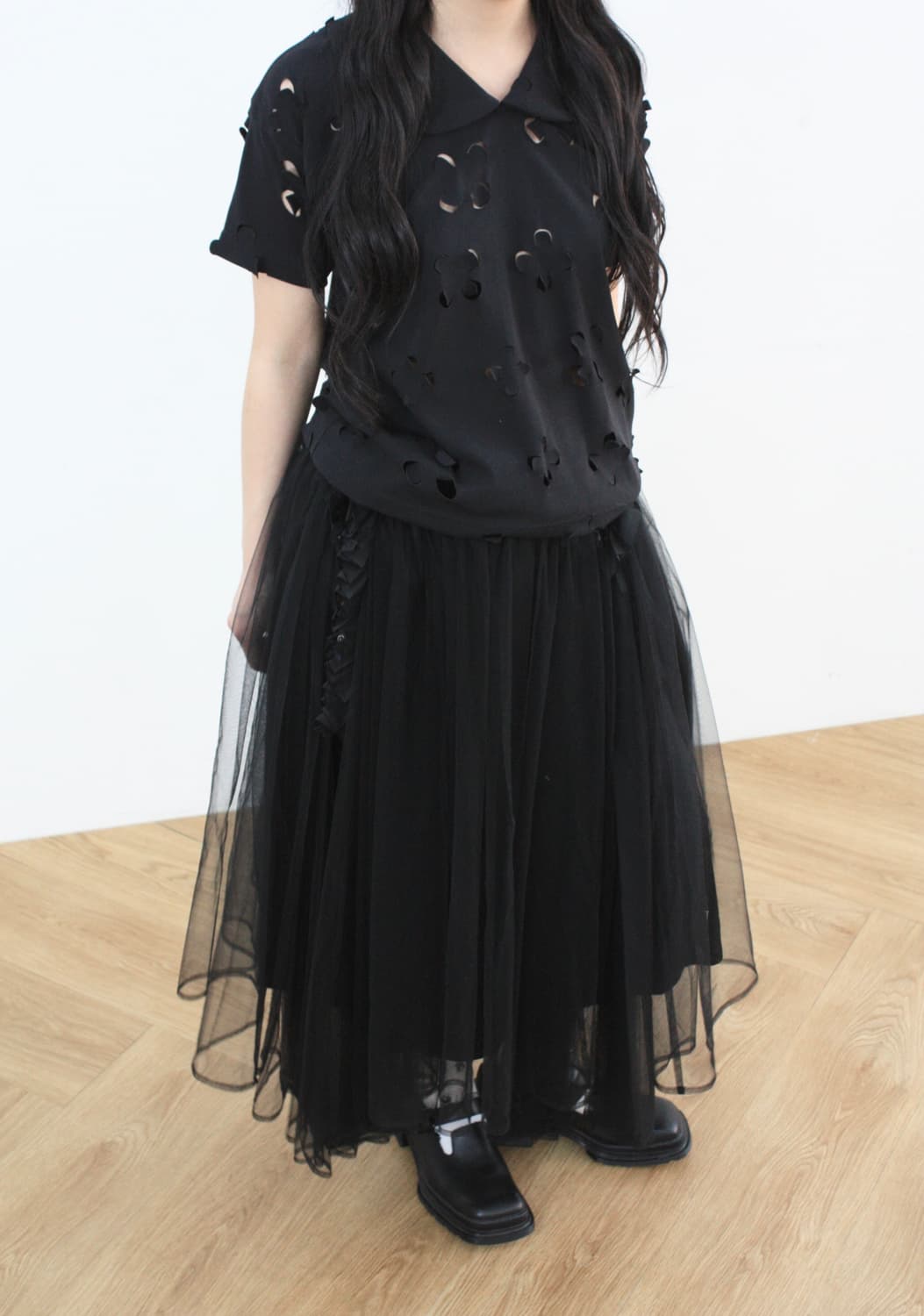 comme des garcons floral t-shirt 상품이미지3