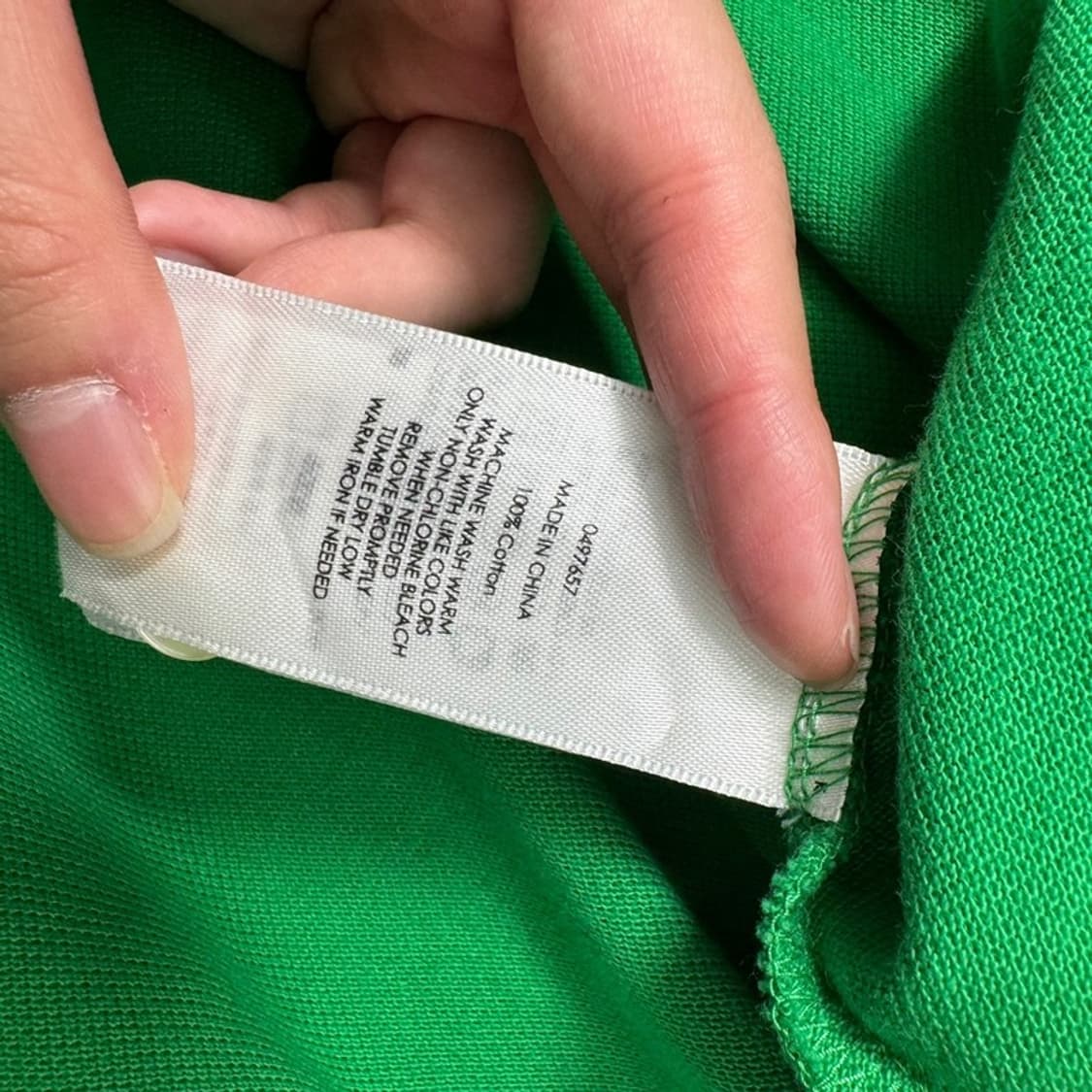 RALPH LAUREN 멀티 빅포니 PK 반팔 그린 XL 상품이미지5