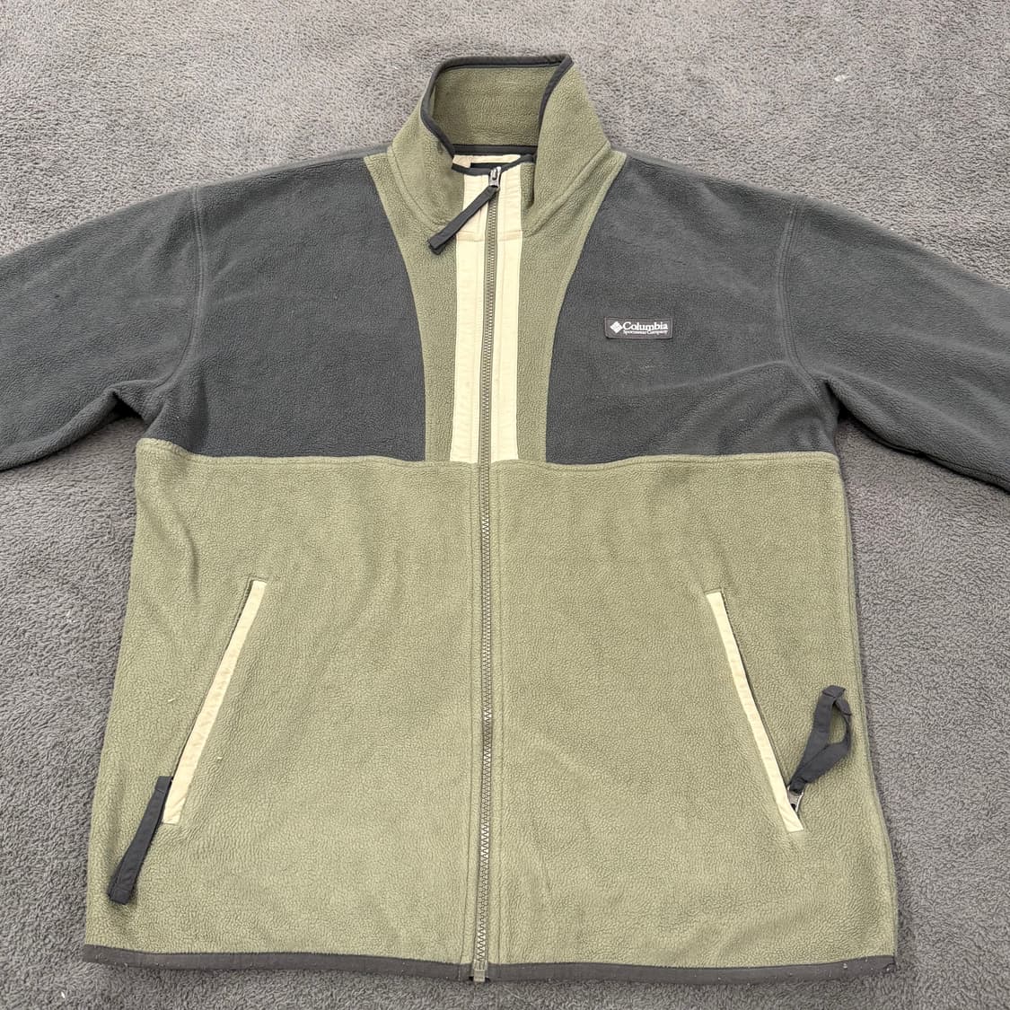 [정품/XL] 컬럼비아 배색 플리스 자켓 상품이미지3