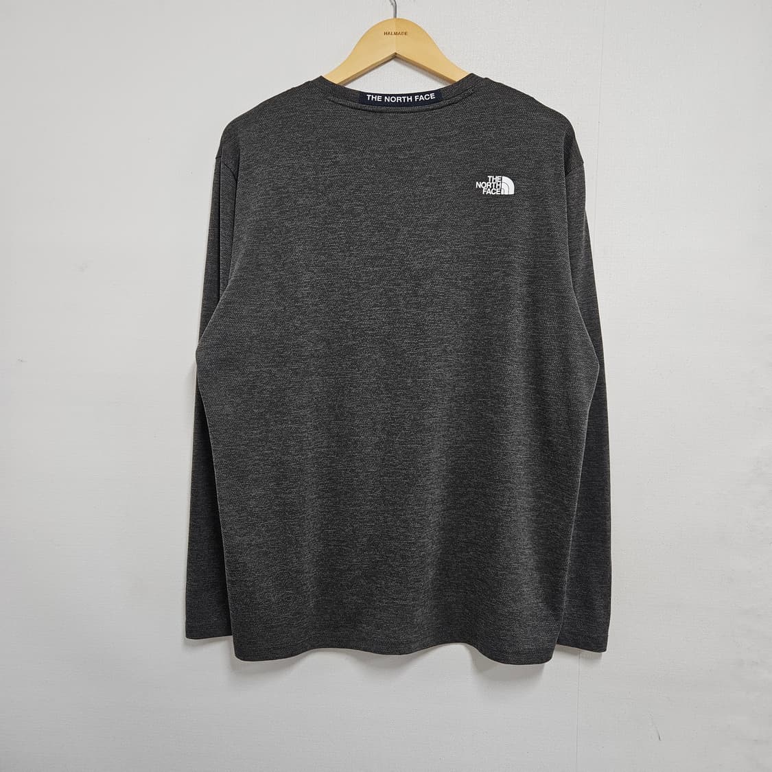 2XL 노스페이스 기능성 긴팔티셔츠 차콜그레이 상품이미지3