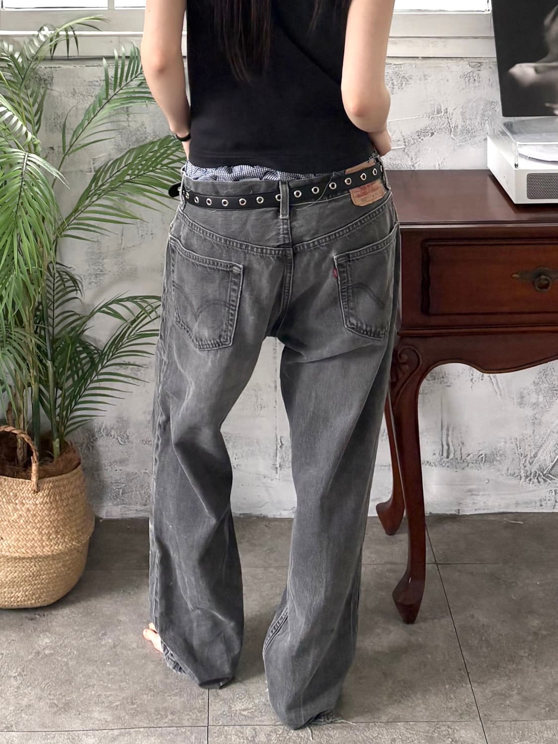 리바이스 505 블랙 상품이미지4