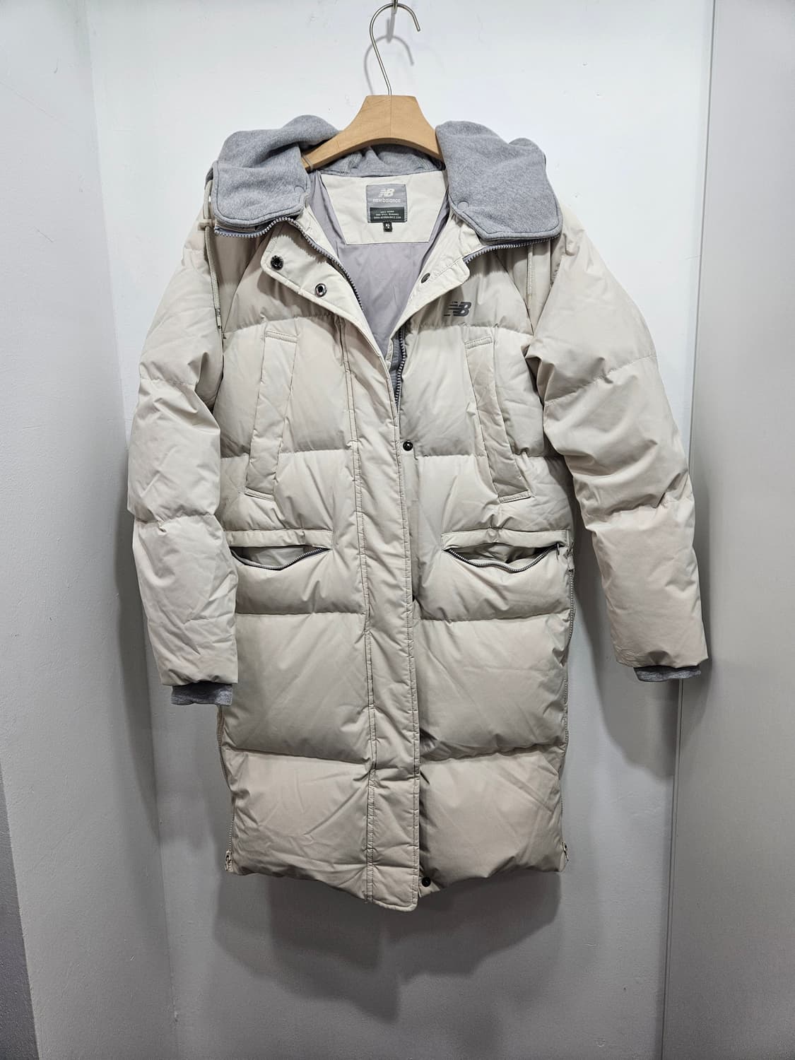 뉴발란스(new balance) 연아 오리털 롱패딩 S 상품이미지1