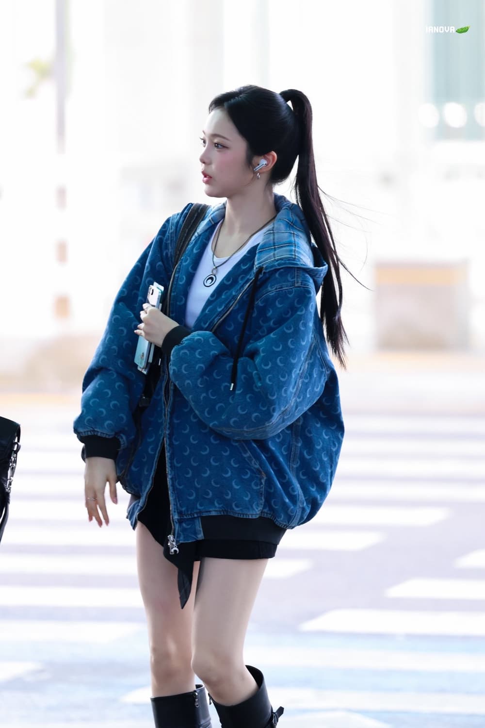 마린세르 데님 후드 자켓 44 사이즈 상품이미지3