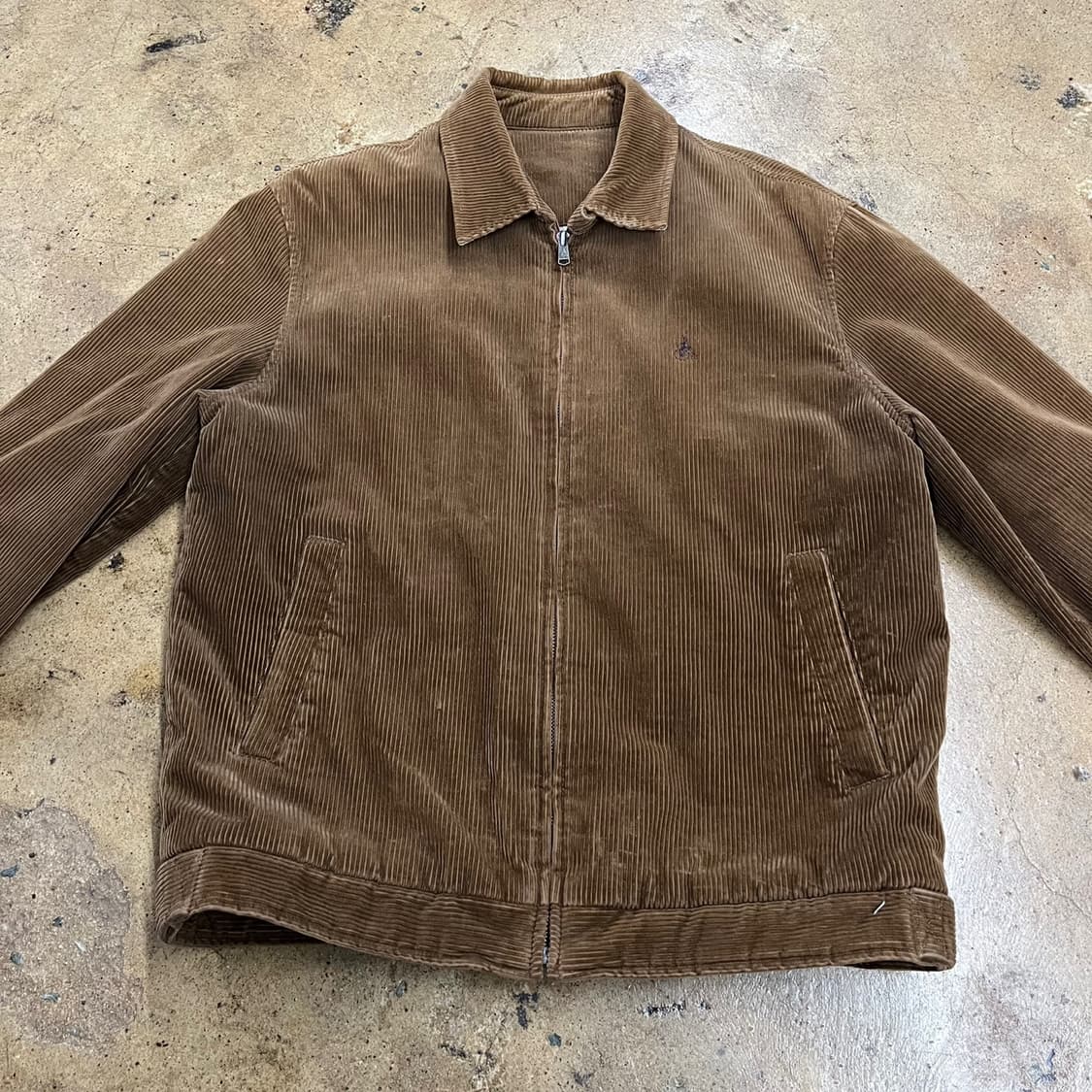 [정품] 빈폴 코듀로이 자켓 브라운 b14 상품이미지3