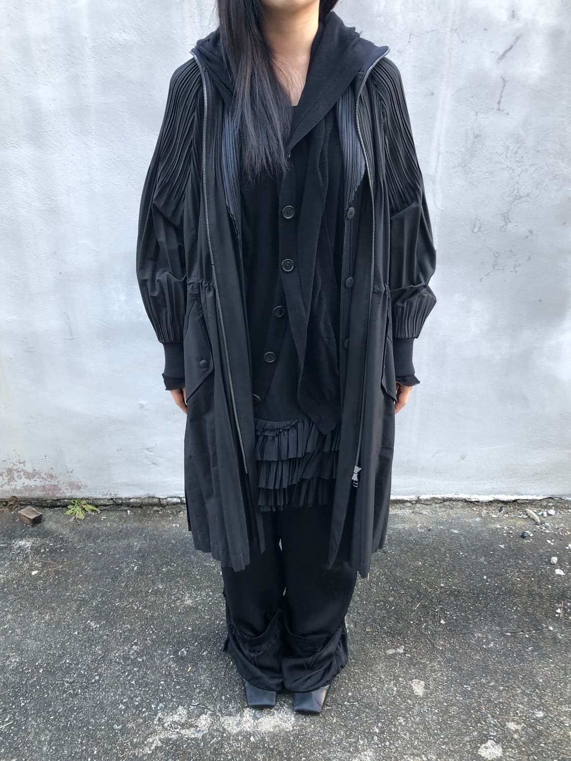 이세이미야케 플리츠 코트 상품이미지2